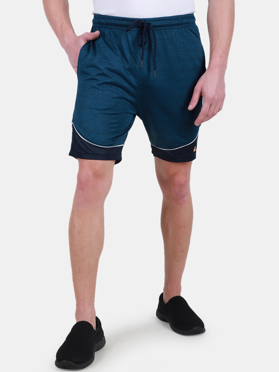 

Duke Solid Men Shorts With Drawstring Closure, Blue