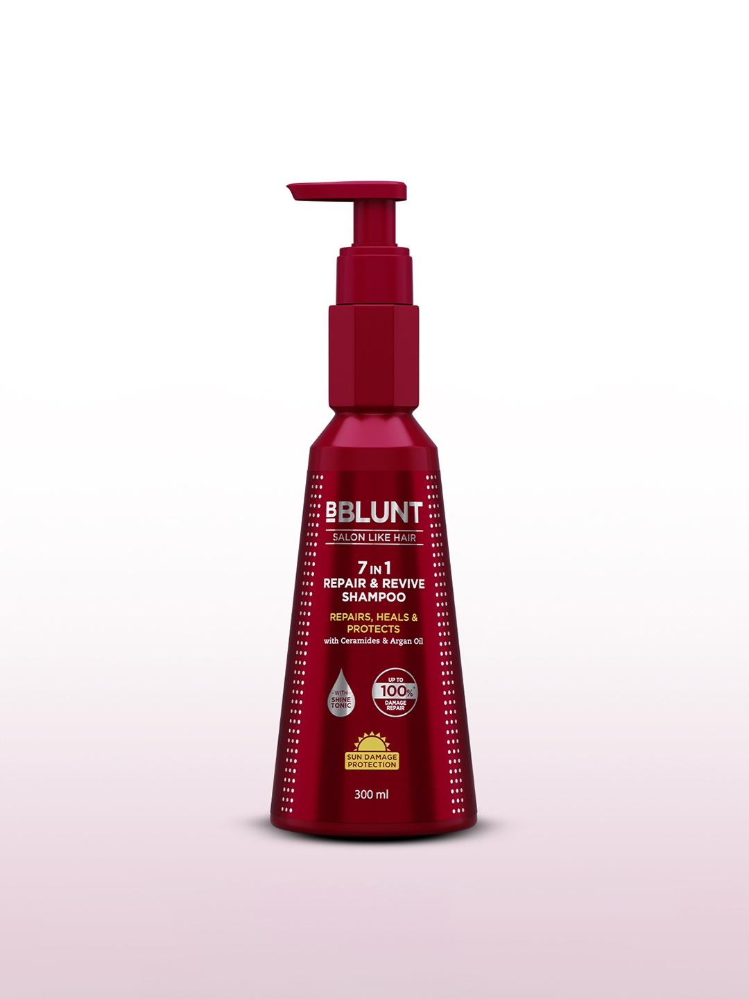 

BBLUNT 7 In 1 Repair & Revive Shampoo For Damage Repair - 300ml, White