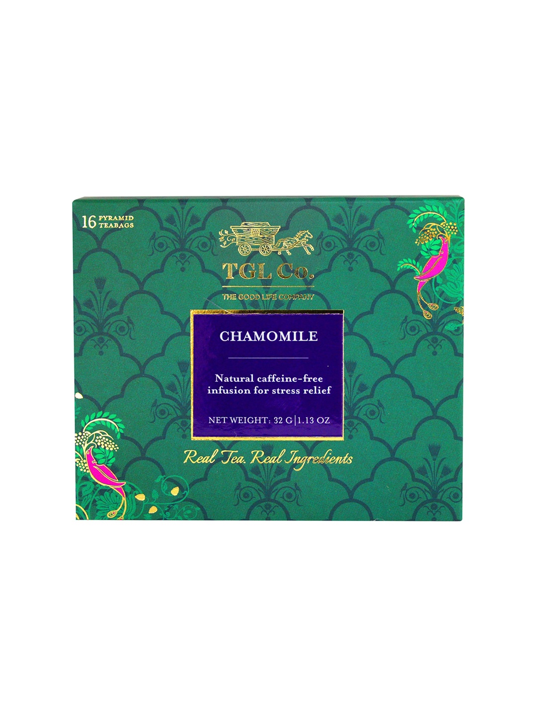 

TGL Co. Chamomile Tea Bags- 32 G, Green