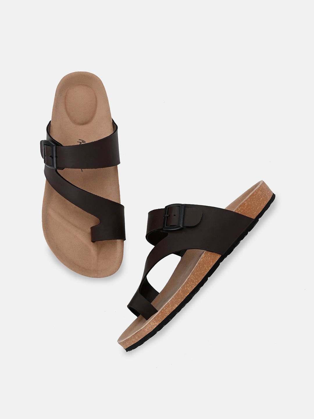 

Mast & Harbour Men Comfort Sandals, Brown