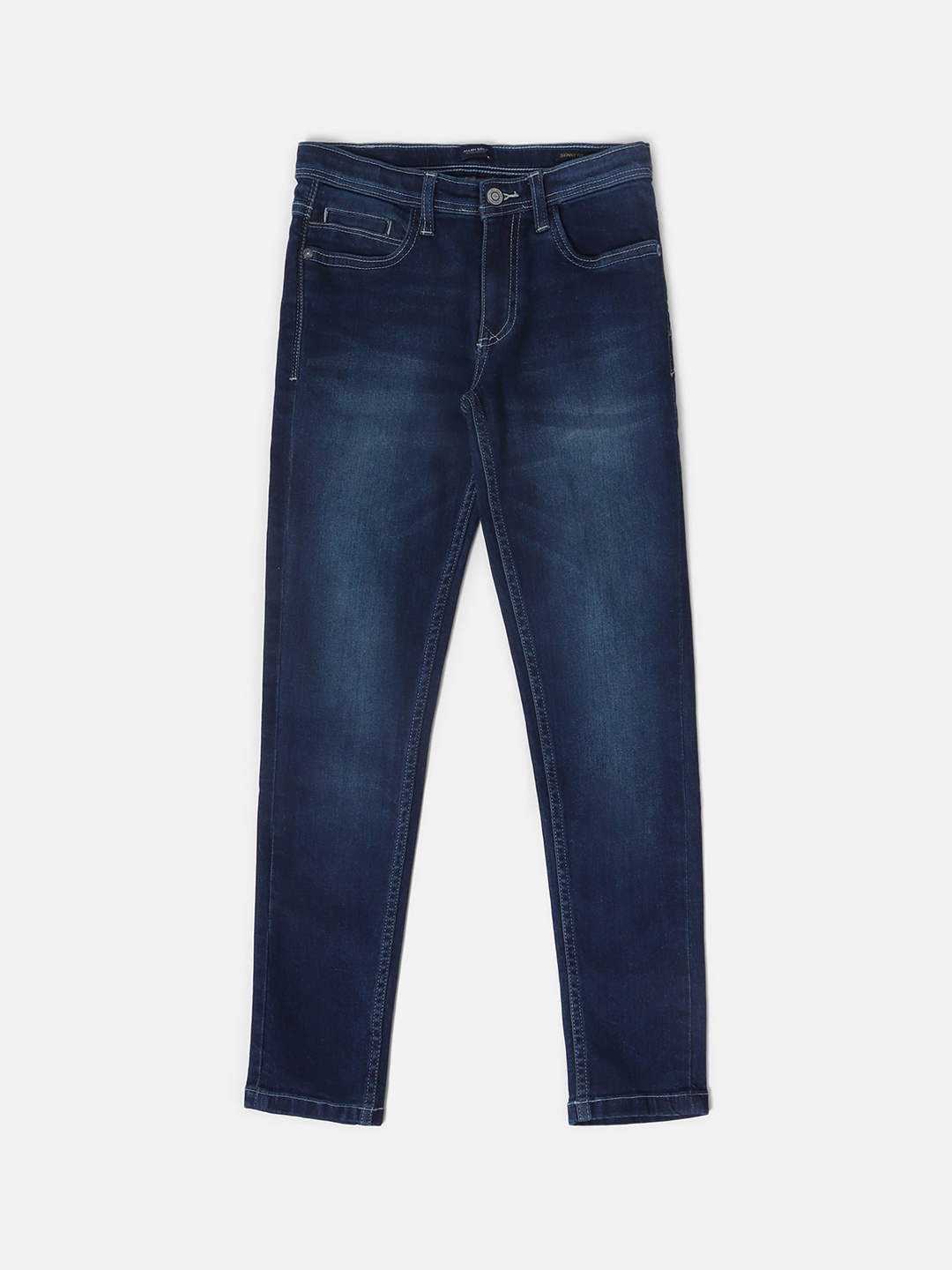

Allen Solly Junior Boys Skinny Fit Light Fade Jeans, Navy blue