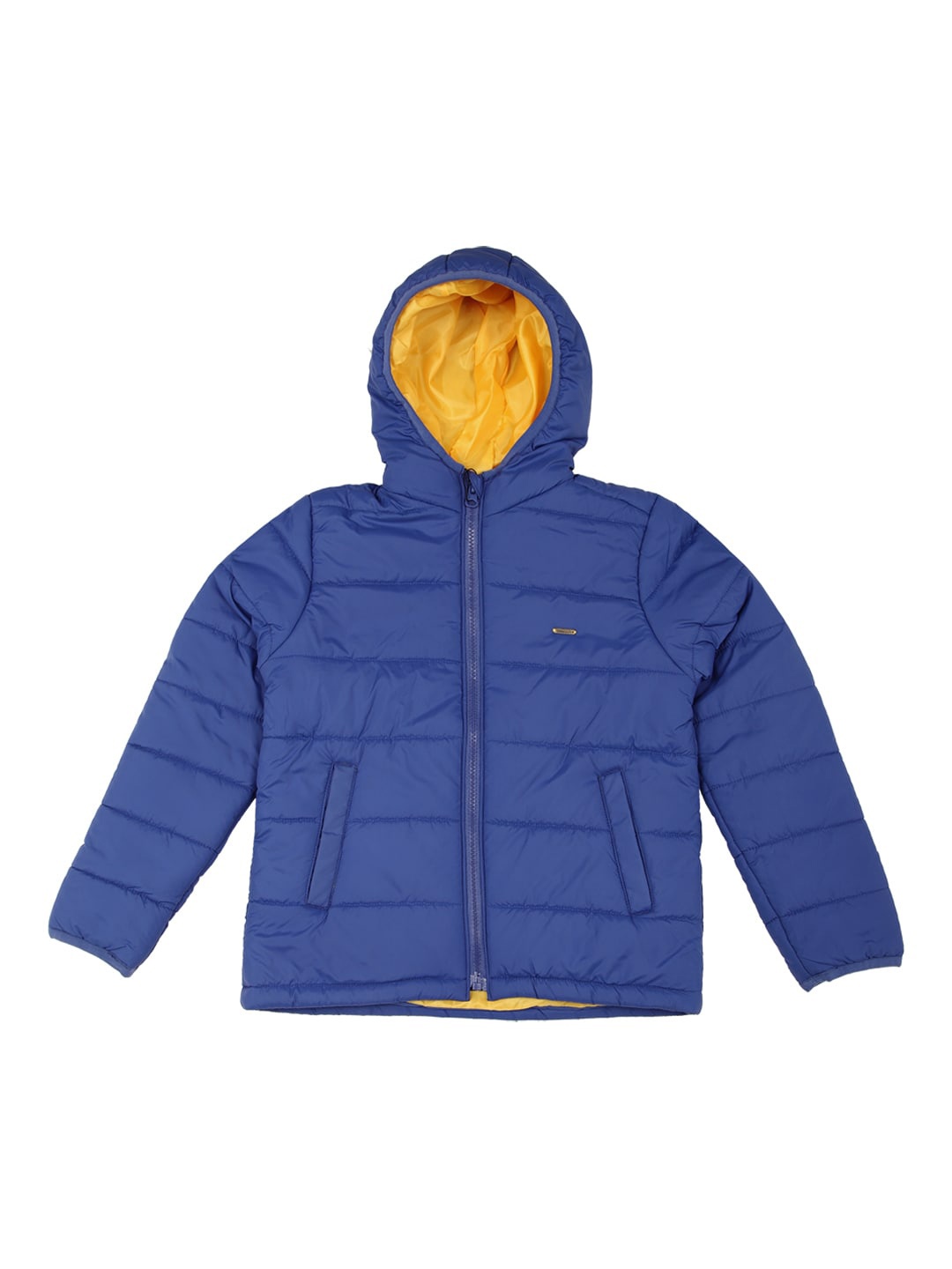 

Allen Solly Junior Boys Hooded Puffer Jacket, Blue