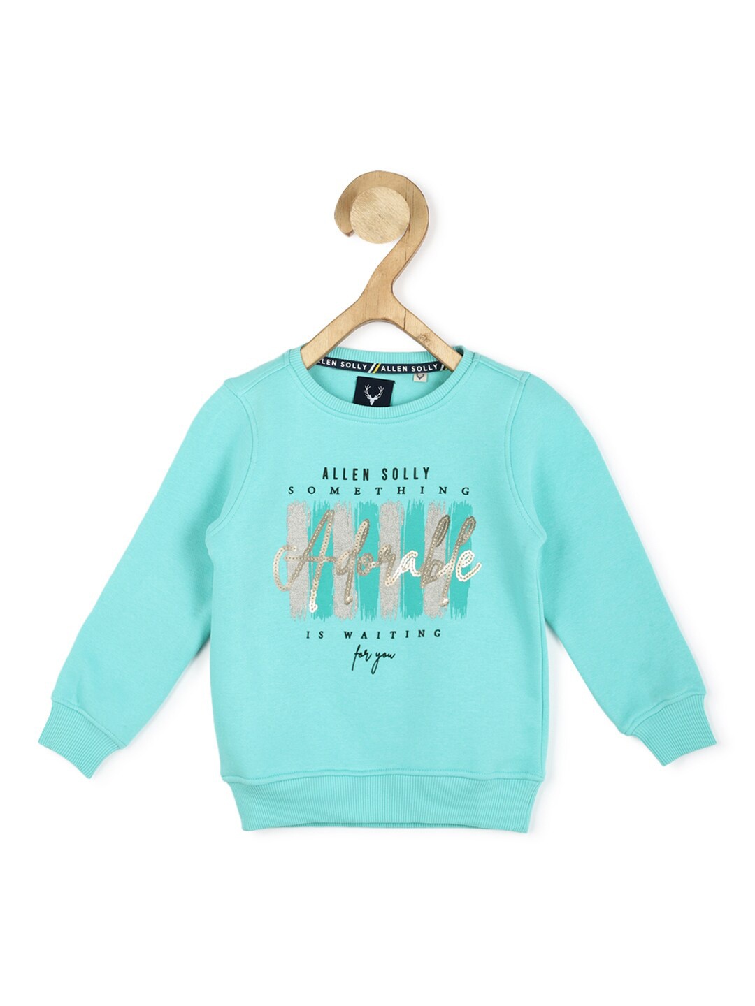 

Allen Solly Junior Girls Printed Sweatshirt, Blue