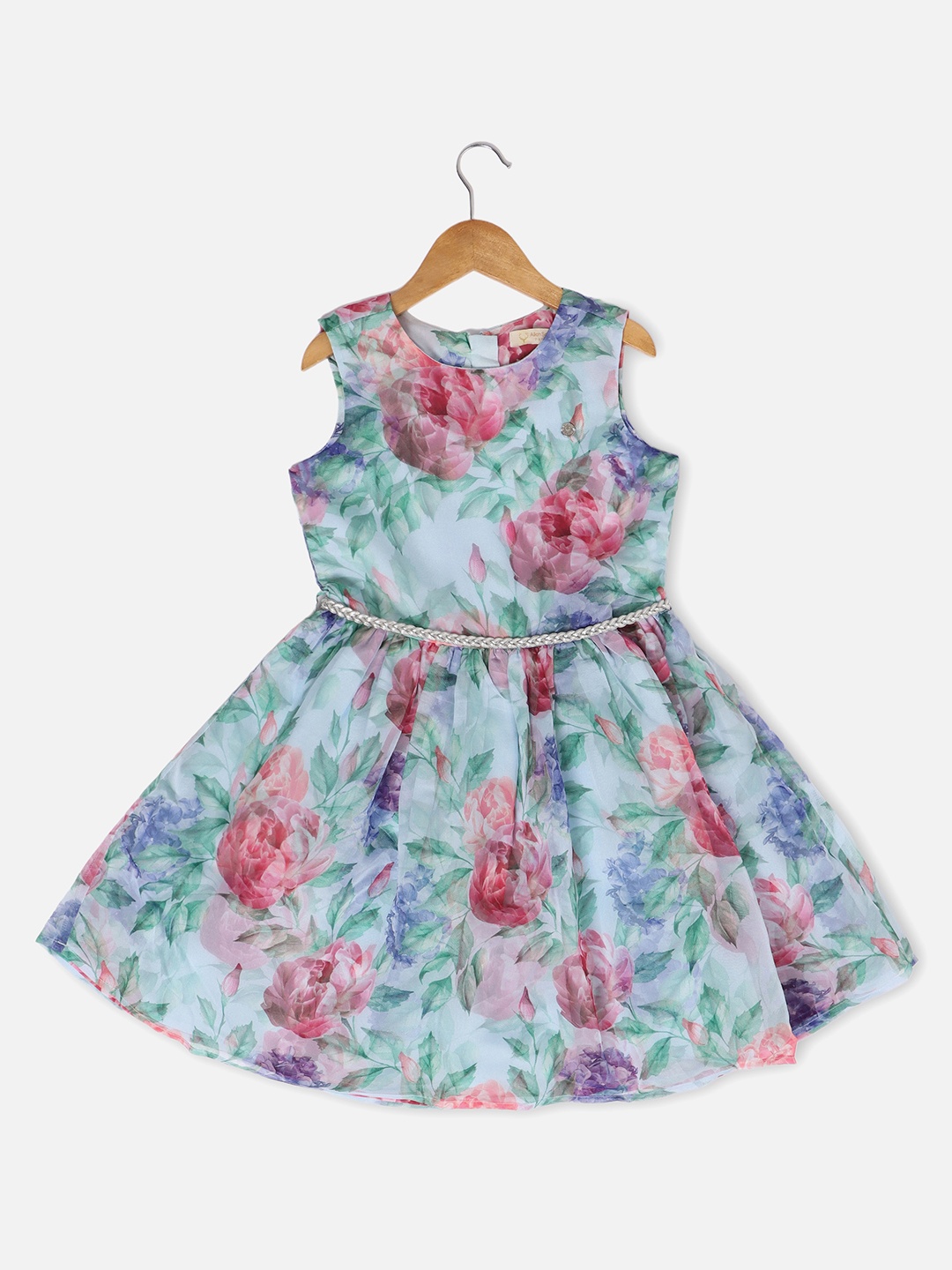 

Allen Solly Junior Floral Print Fit & Flare Dress, Blue