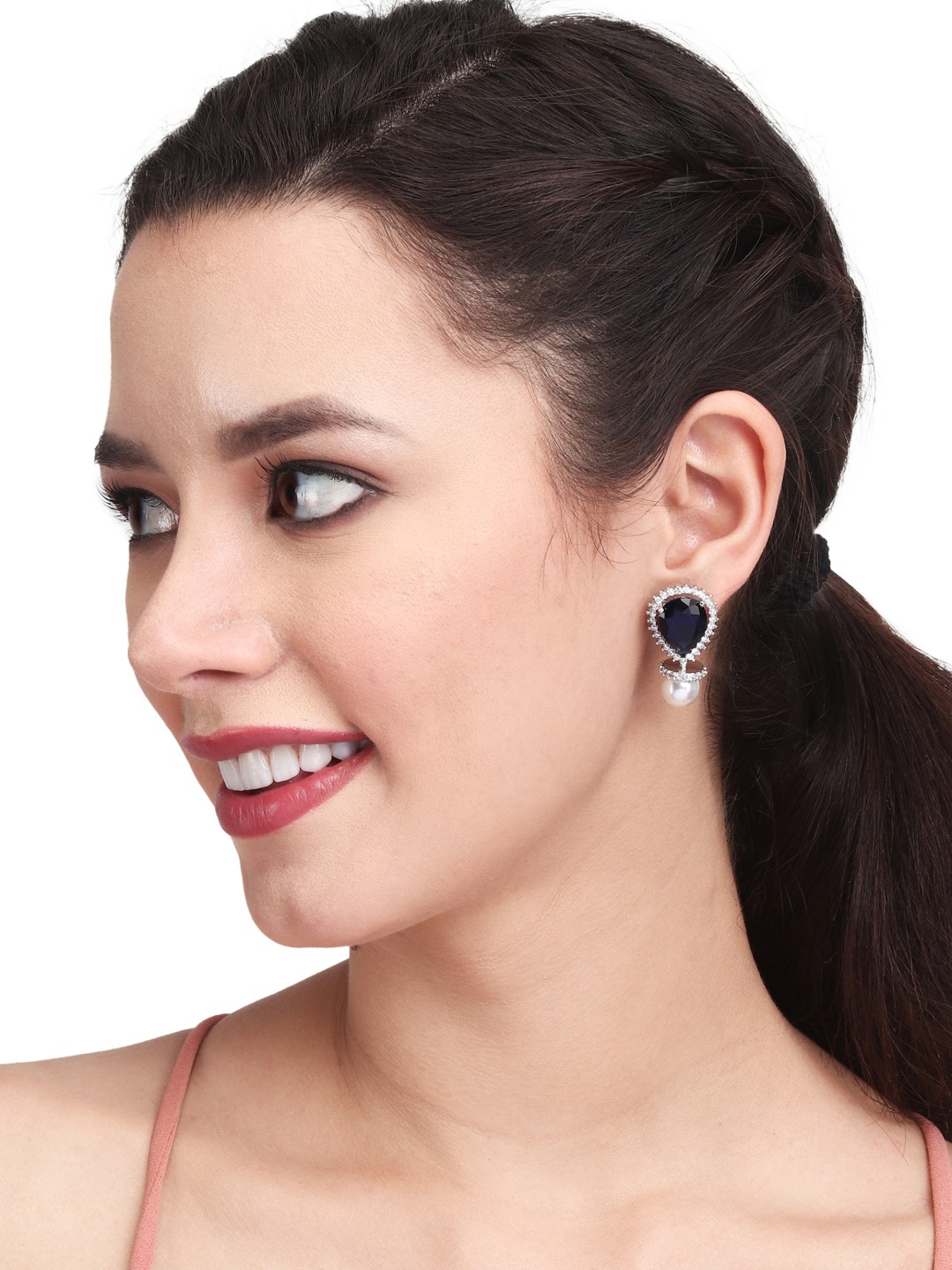 

Anvik Contemporary Studs Earrings, Blue
