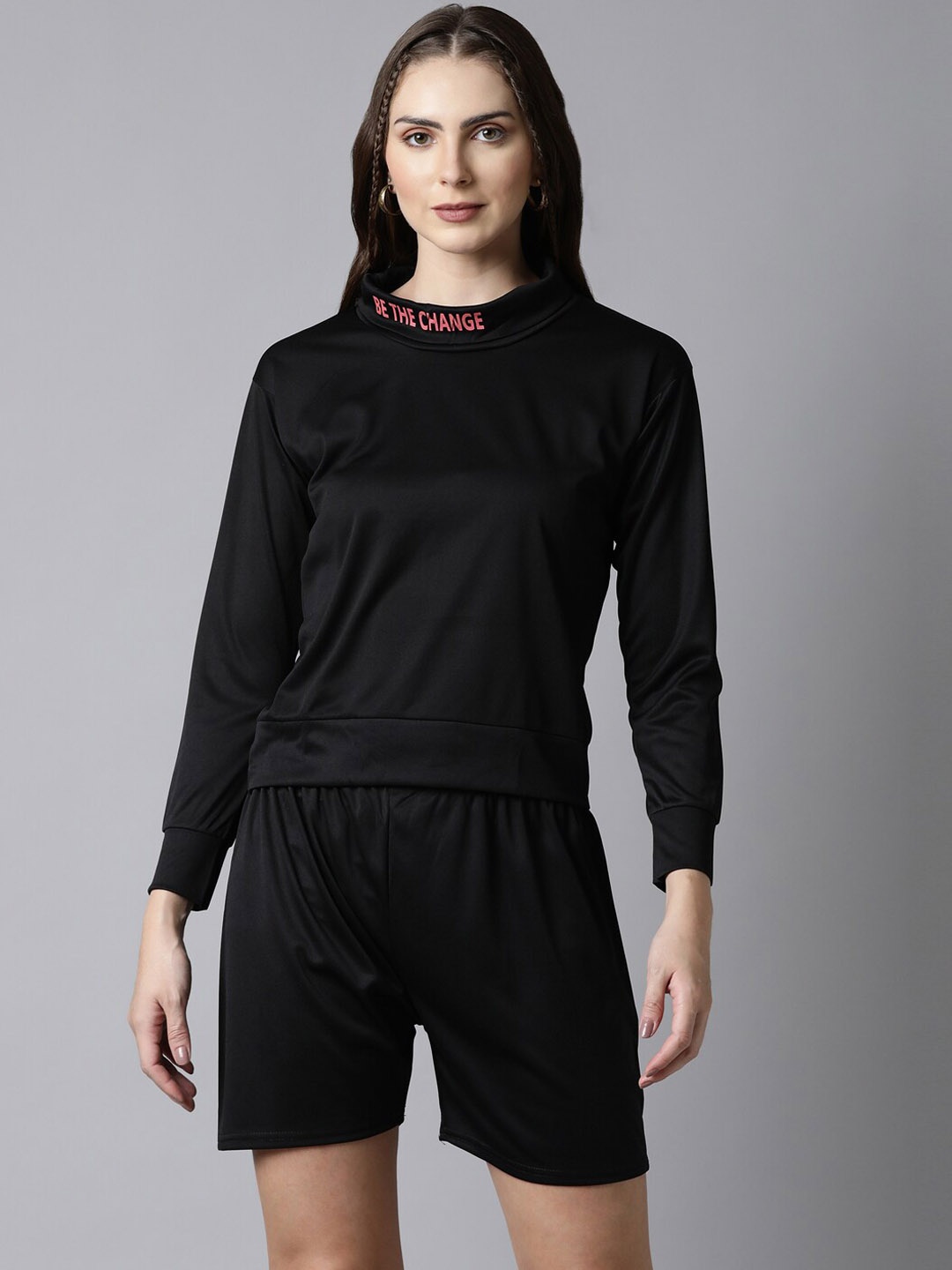 

Bailey sells Long Sleeved Top With Shorts Co-Ords, Black