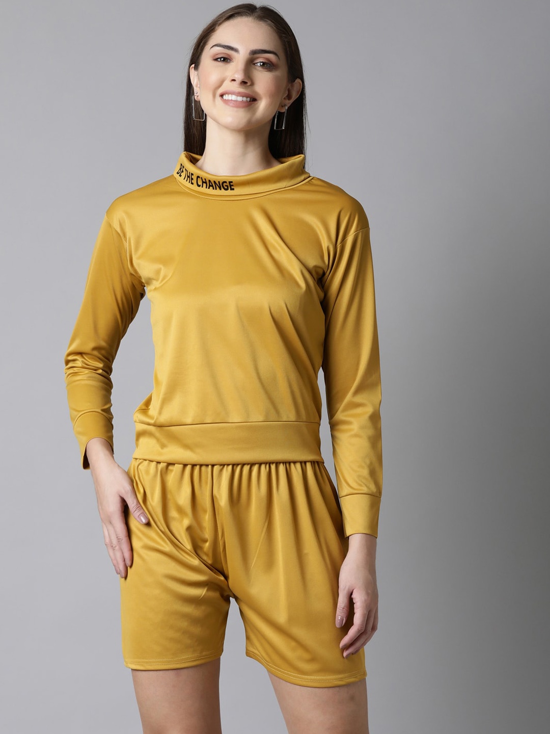 

Bailey sells Crop Top With Short Co-Ords, Yellow