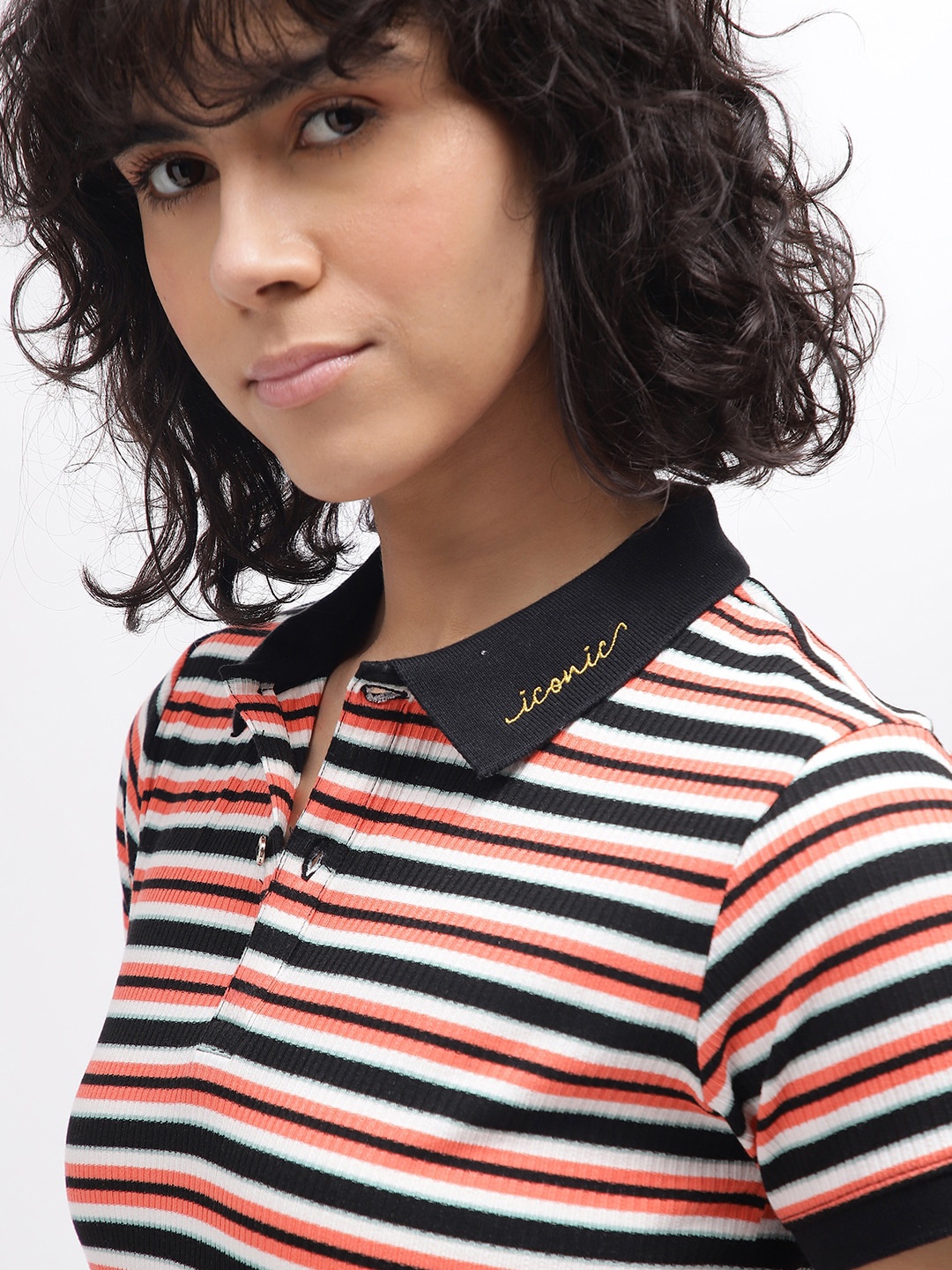 

Iconic Striped Regular Fit T-shirt, Multi