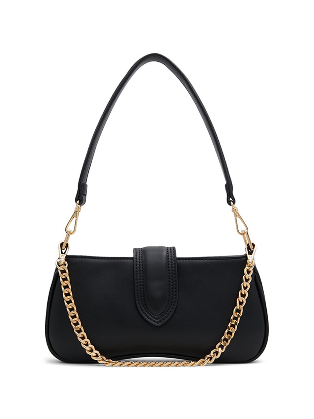 

Call It Spring Structured Handheld Bag with Quilted, Black