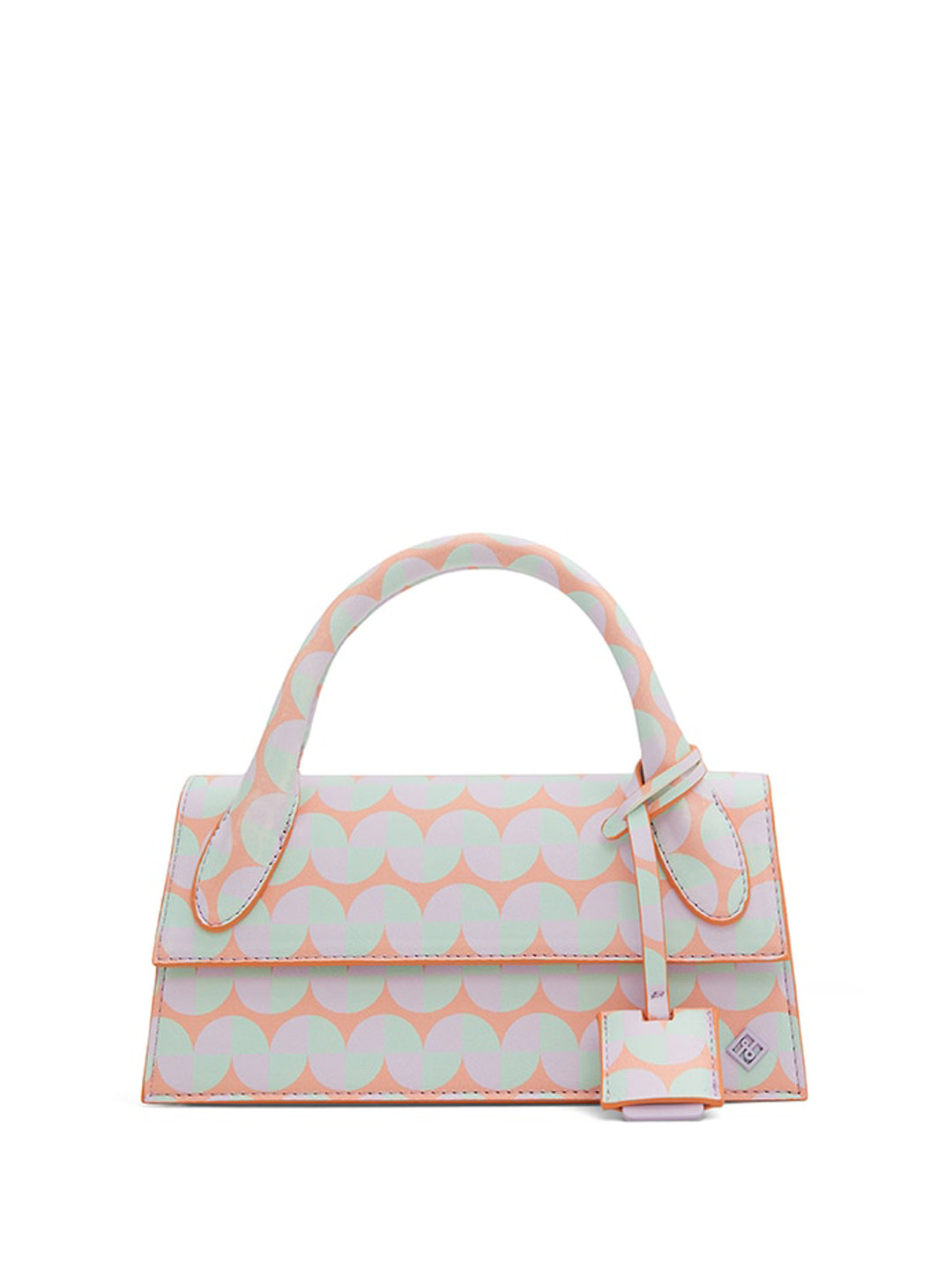 

Call It Spring Geometric Shopper Handheld Bag with Quilted, Multi