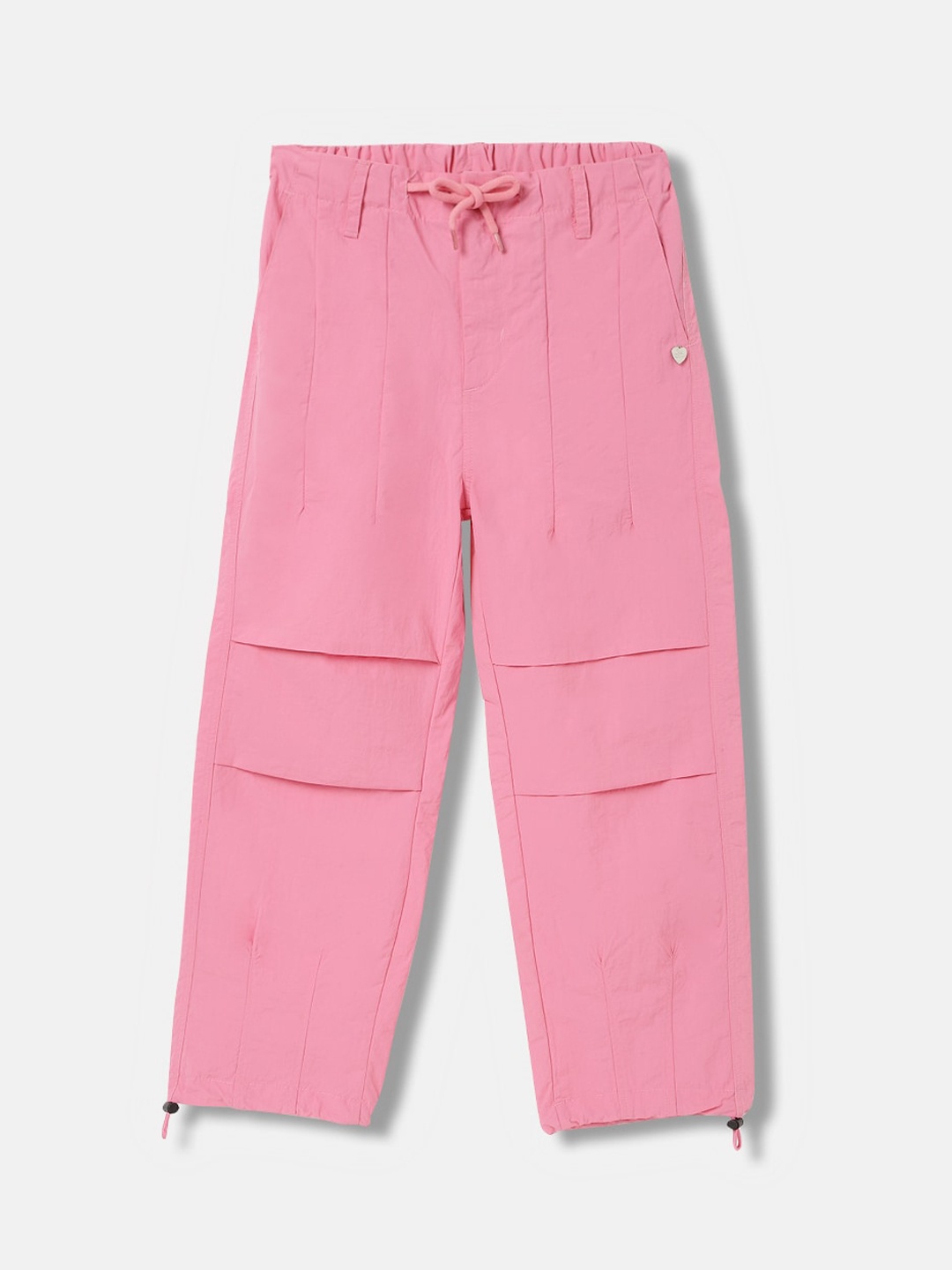 

Blue Giraffe Girls Loose Fit Chinos Trousers, Pink