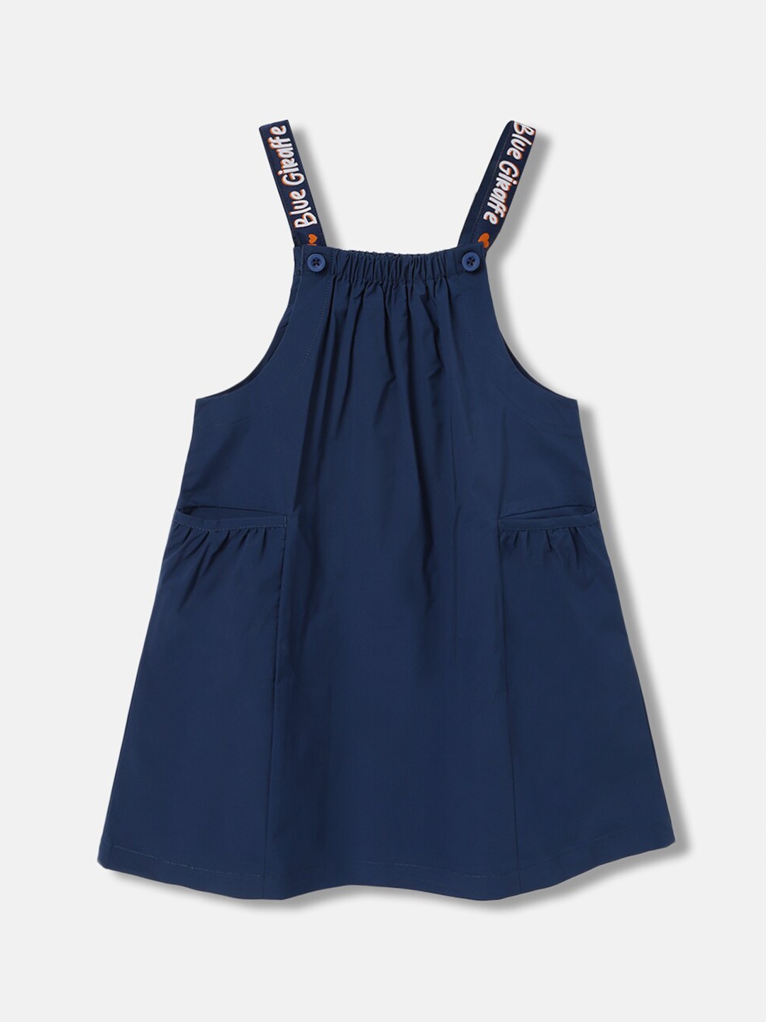 

Blue Giraffe A-Line Dress