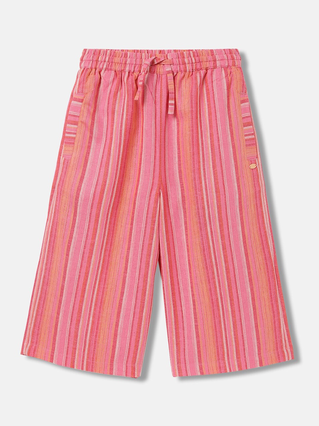 

ELLE Girls Loose Fit Trousers, Pink