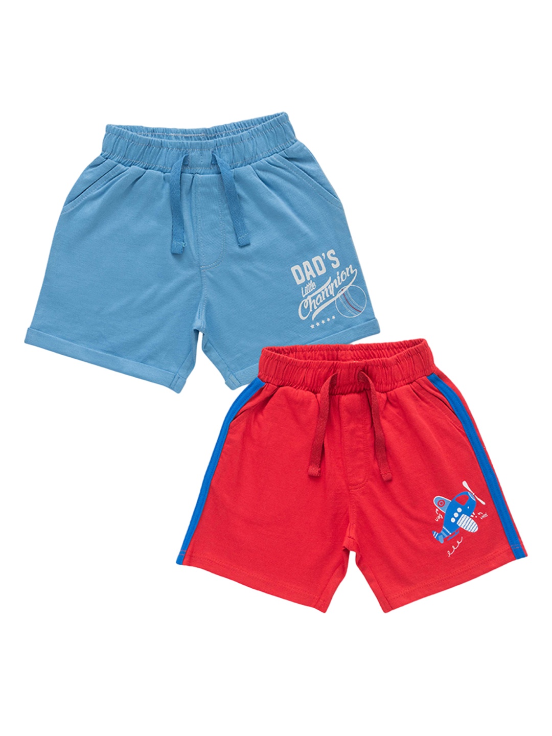 

JusCubs Boys Pack Of 2 Outdoor Shorts, Blue