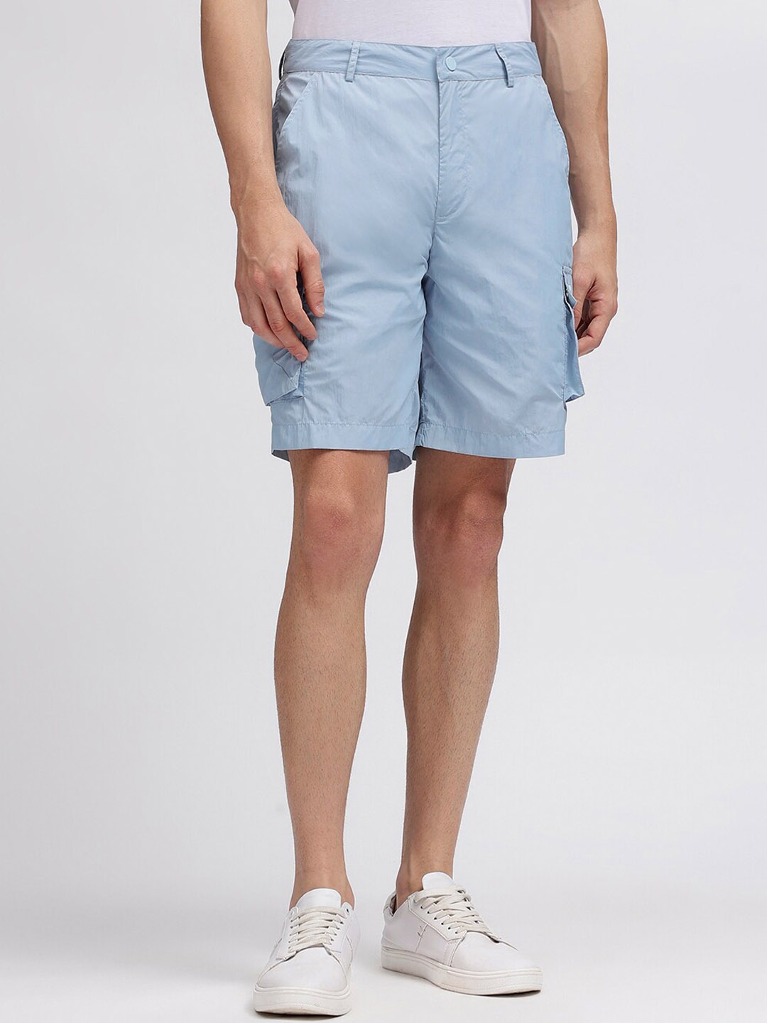 

Iconic Men Regular Fit Shorts, Blue