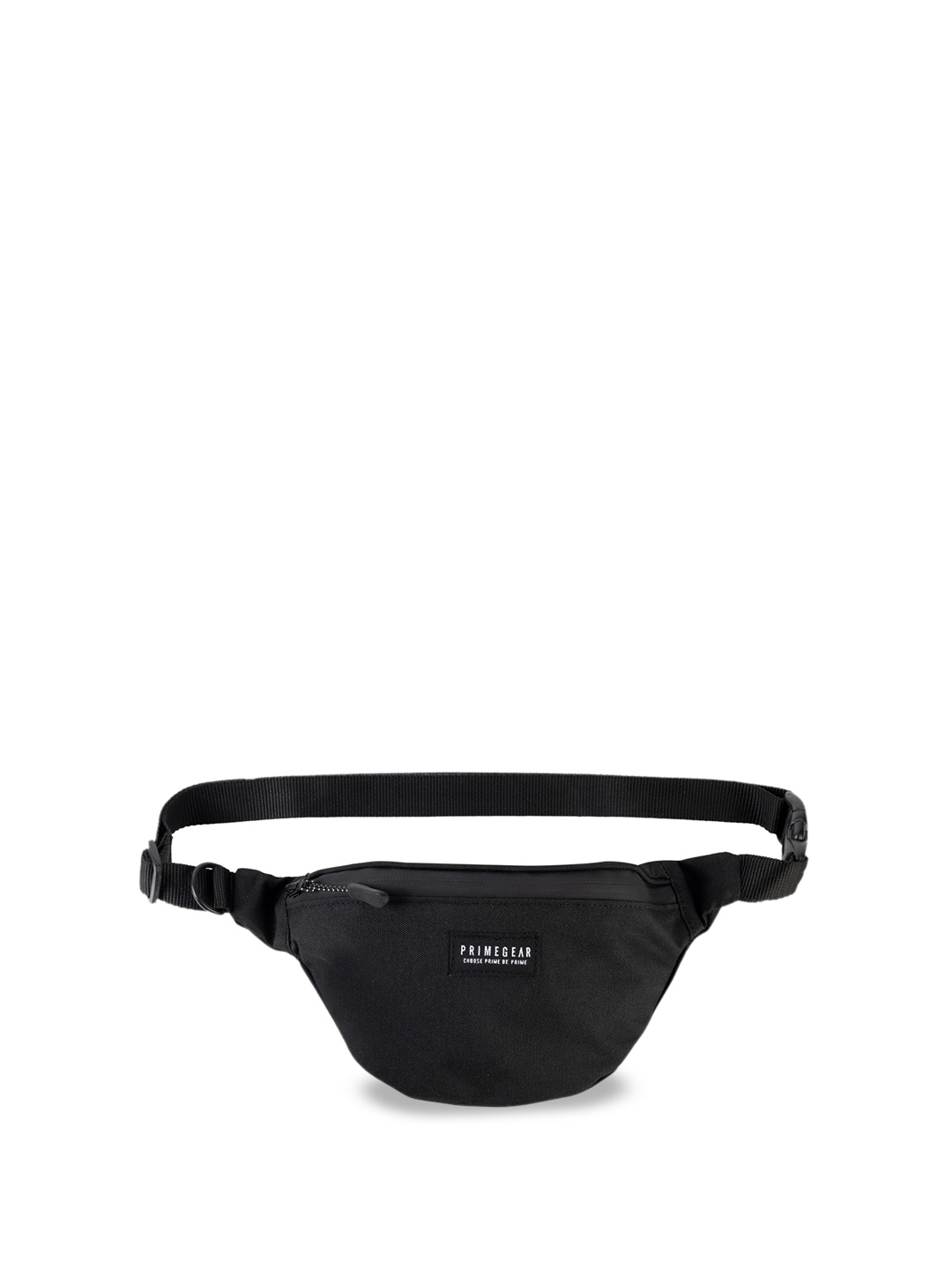 

Primegear Unisex Textured Waist Pouch, Black