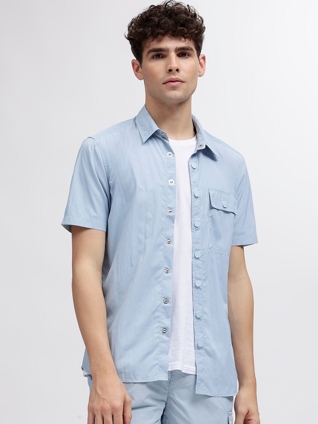 

Iconic Regular Fit Shirt, Blue