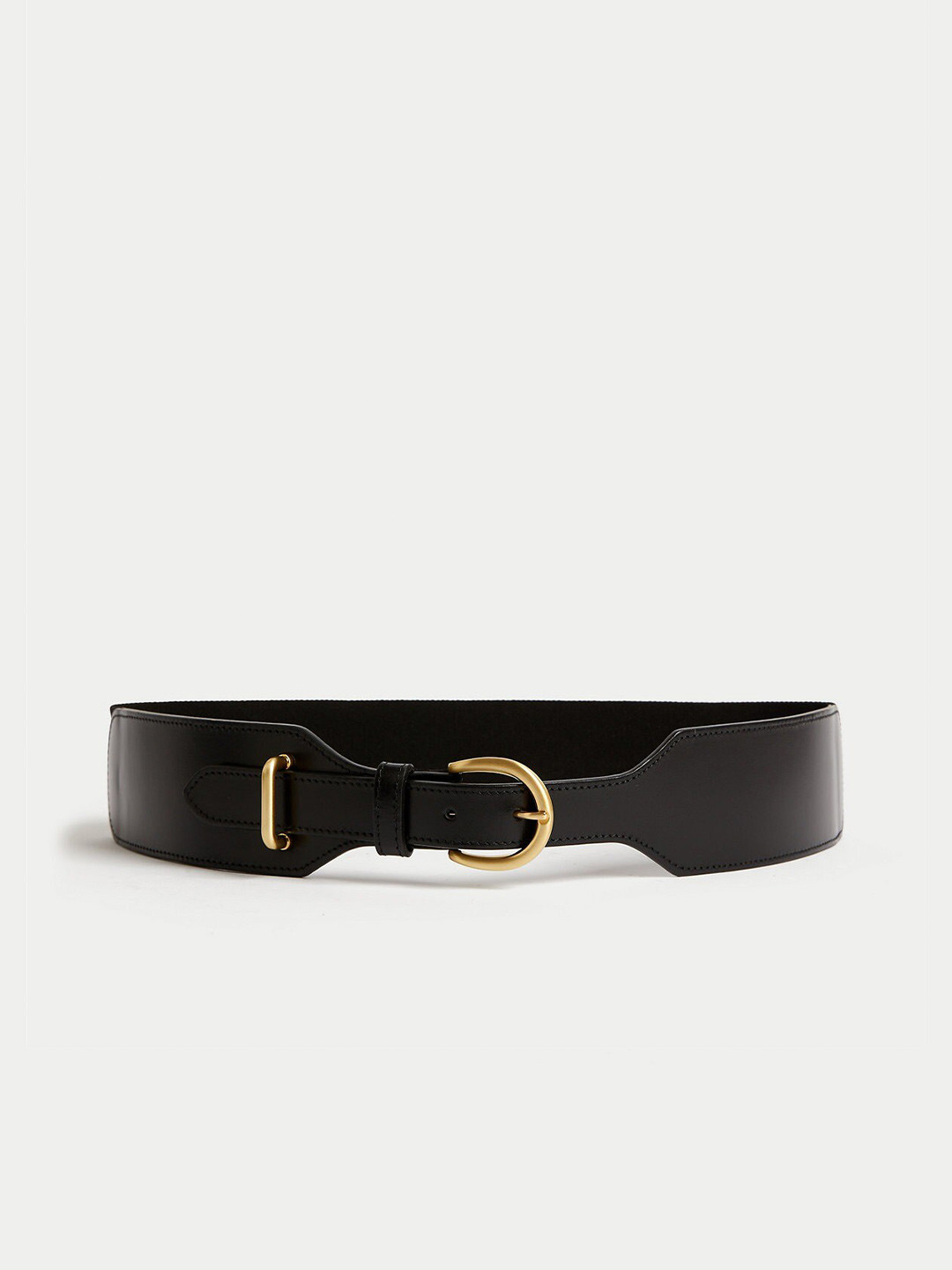 

Marks & Spencer Women Leather Belt, Black