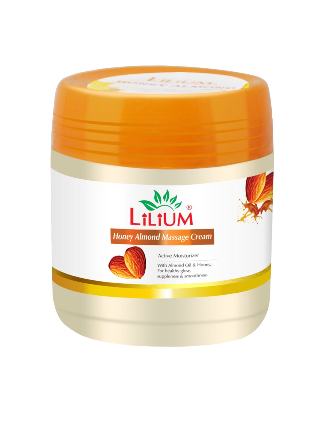 

Lilium Honey Almond Massage Cream - 500ml, White