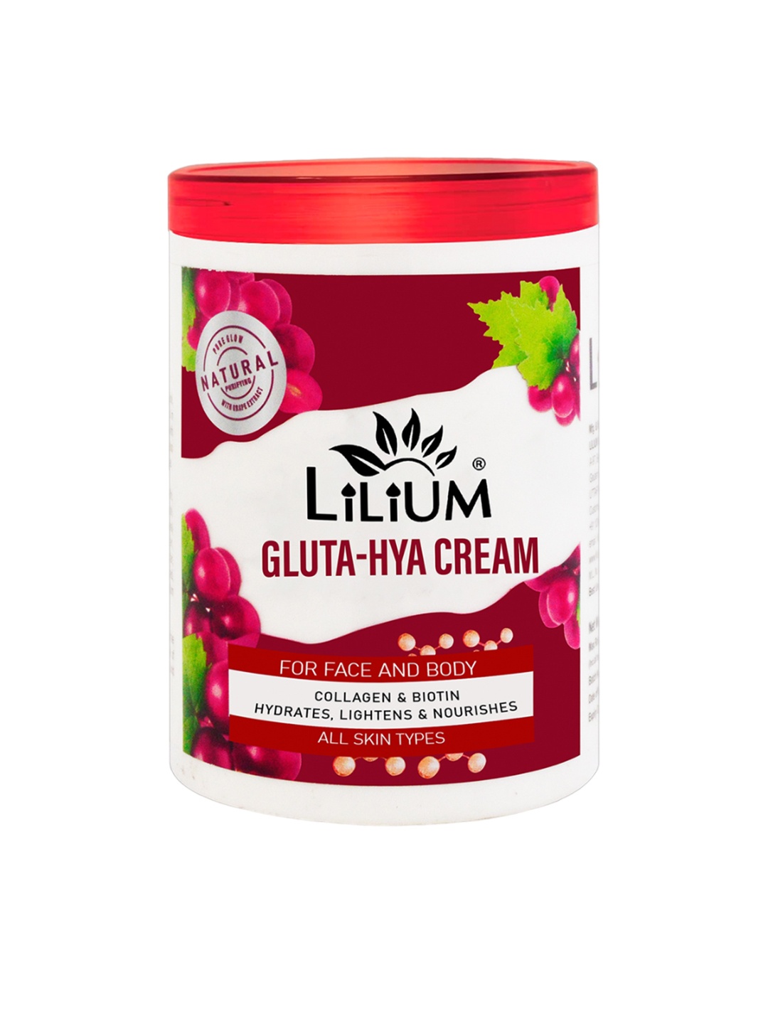 

Lilium Gluta-Hya Massage Cream - 900ml, Red