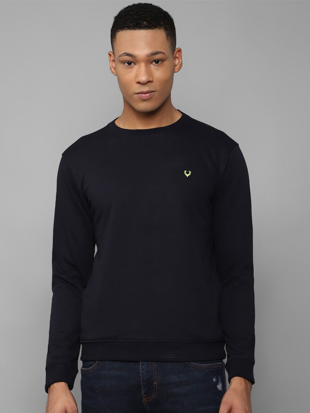 

Allen Solly Men Sweatshirt, Black