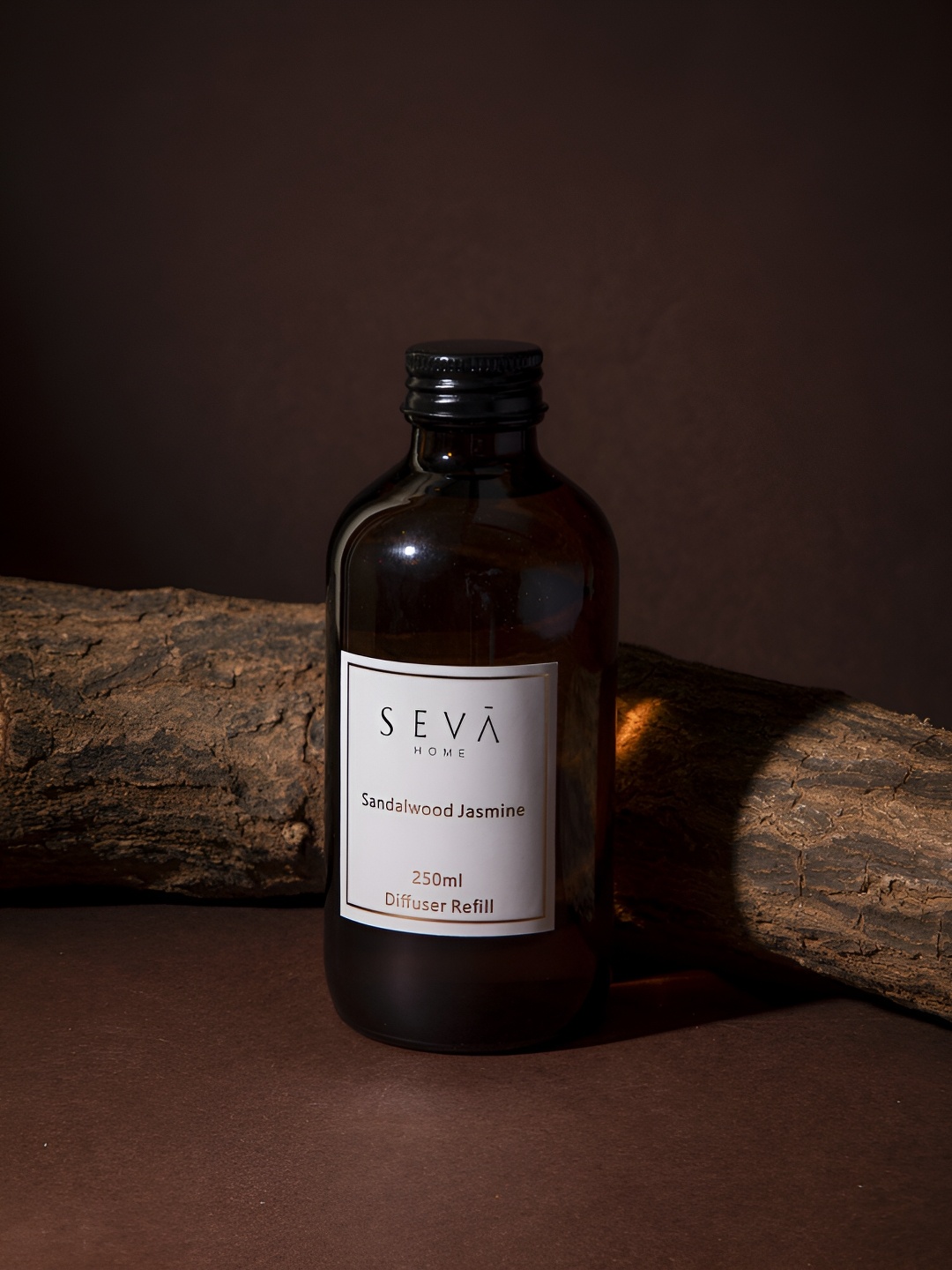 

Seva Home Transparent Diffuser Refill - 250 ml - Sandalwood Jasmine