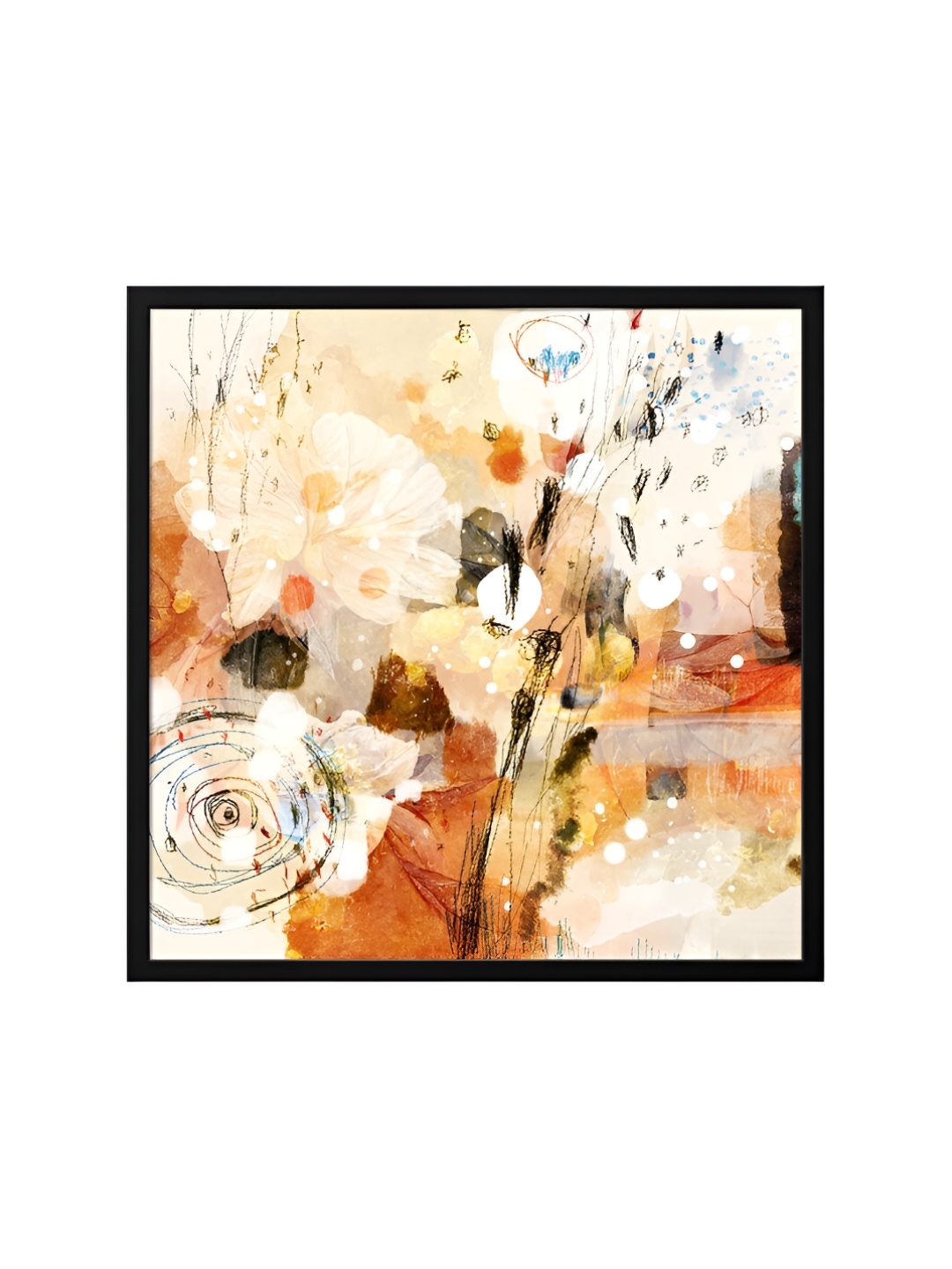 

999Store Brown & White Canvas Other Wall Art