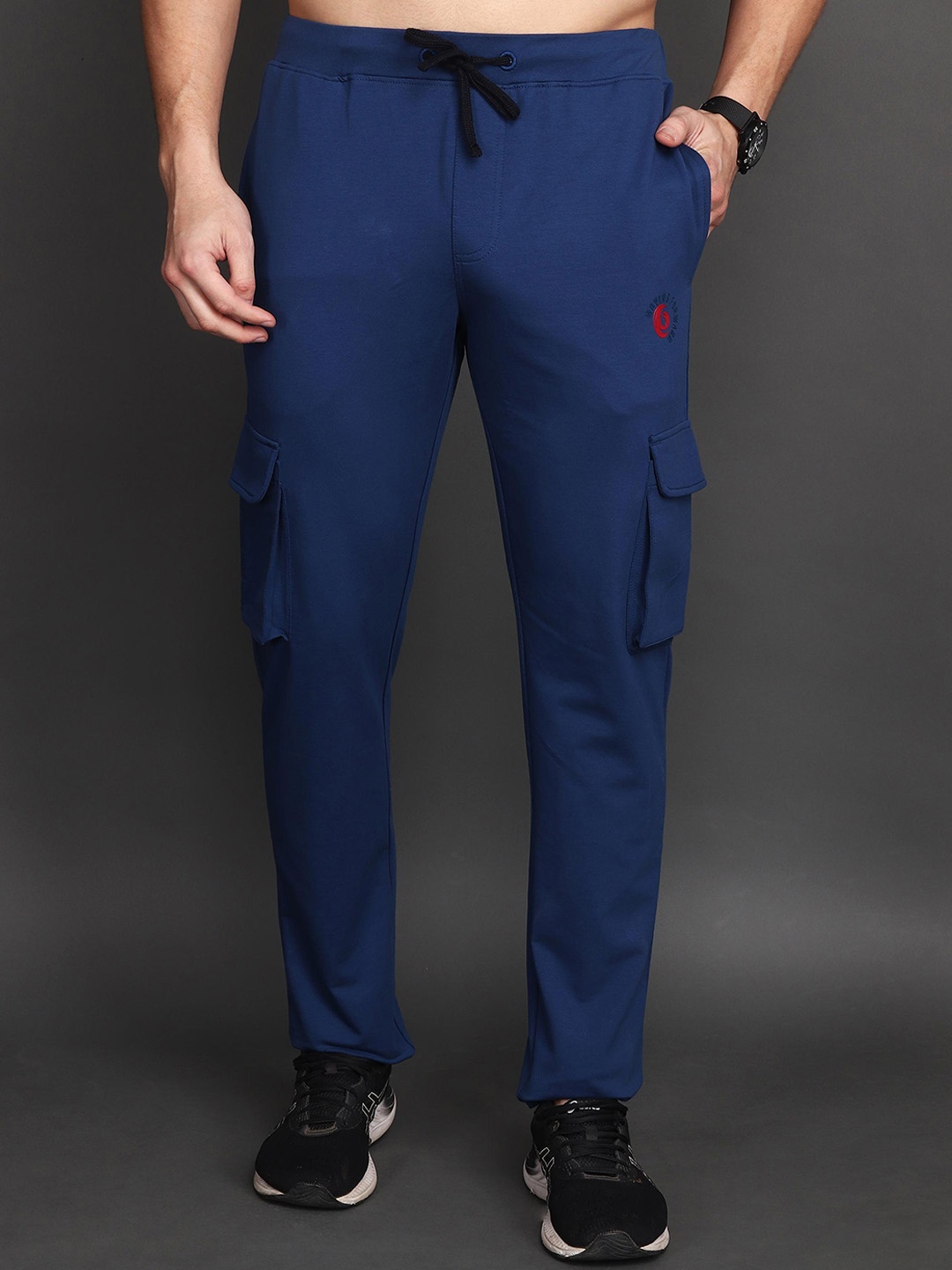 

Albion By CnM Men Mid Rise Track Pants, Blue