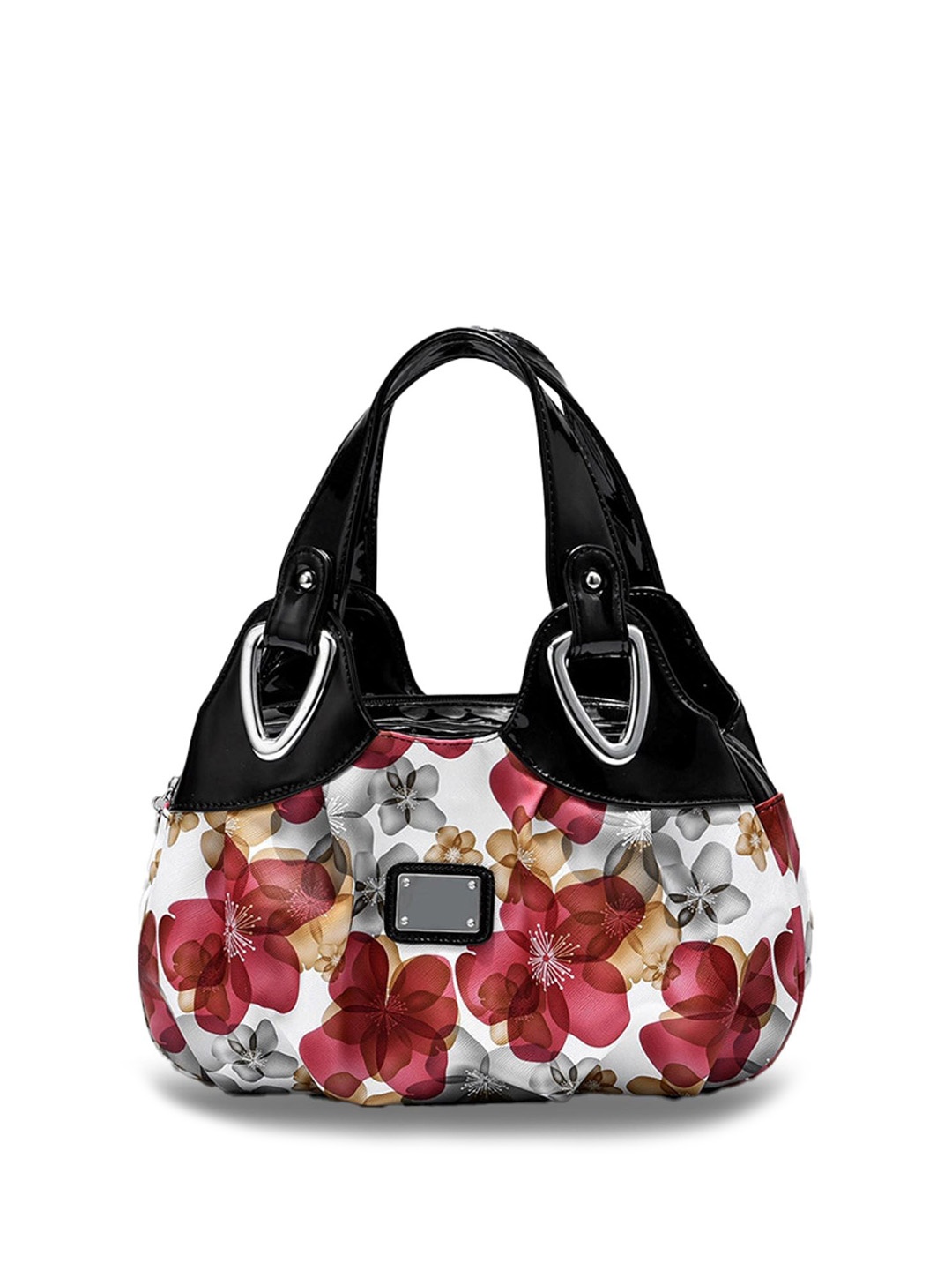 

SYGA Leather Structured Handheld Bag, Red