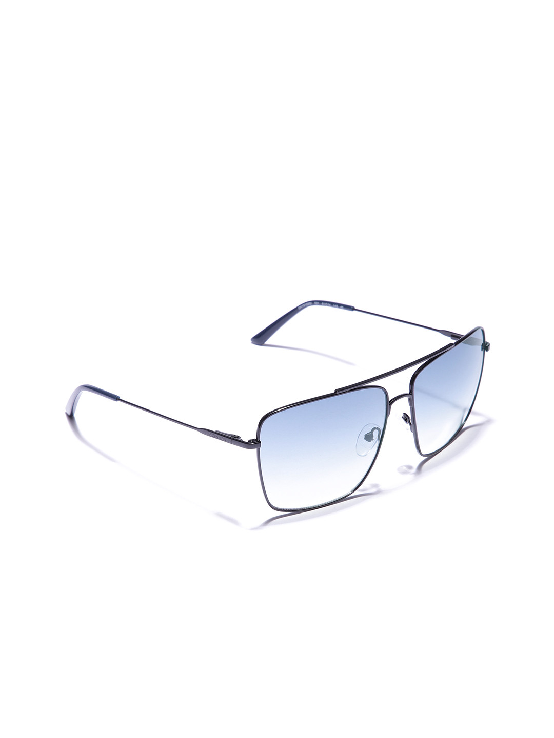 

Calvin Klein Men Square Sunglasses with UV Protected Lens Ck 19159I 001 61 S, Blue