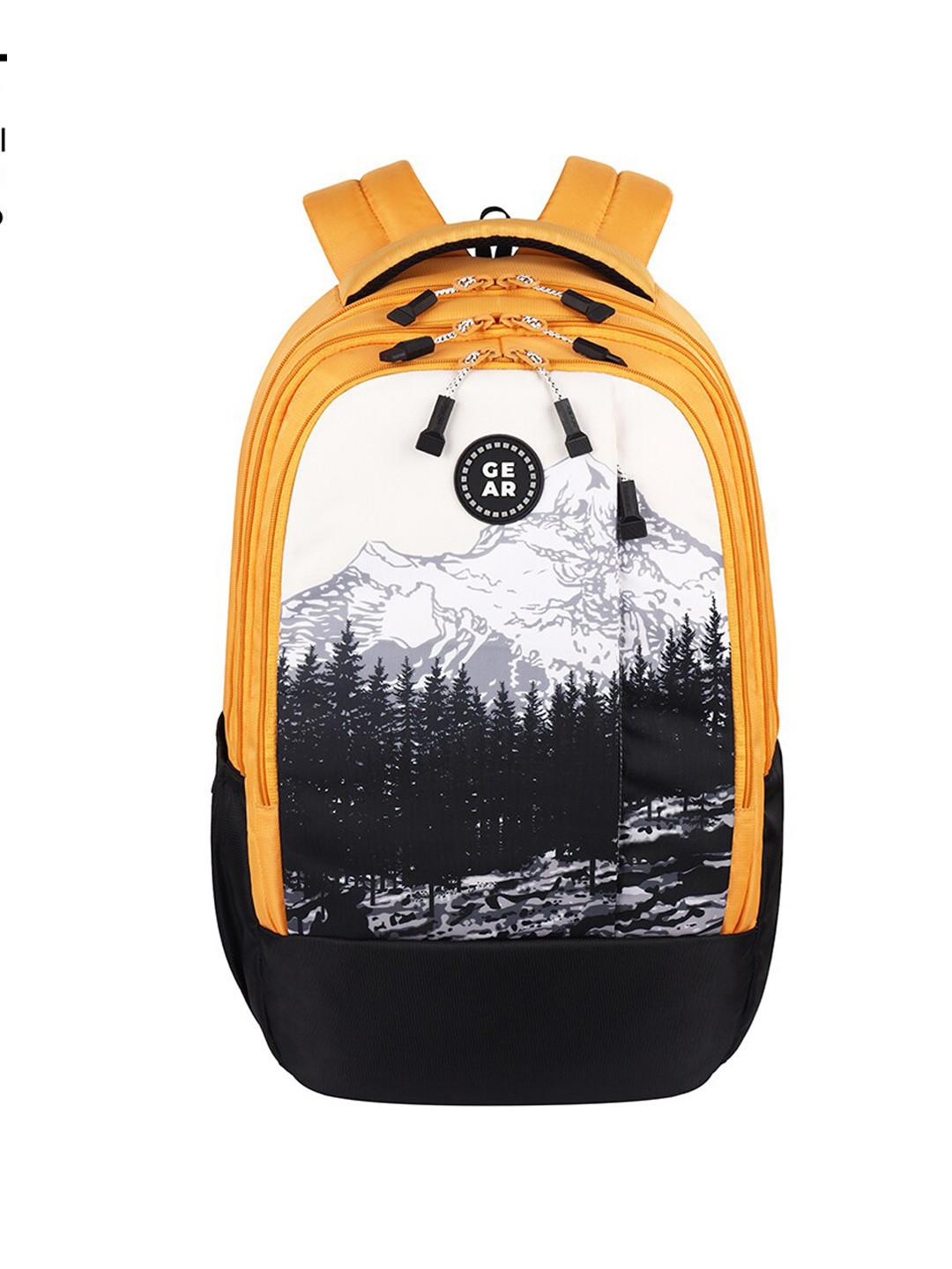 

Gear Boys Graphic Printed Backpack, Yellow