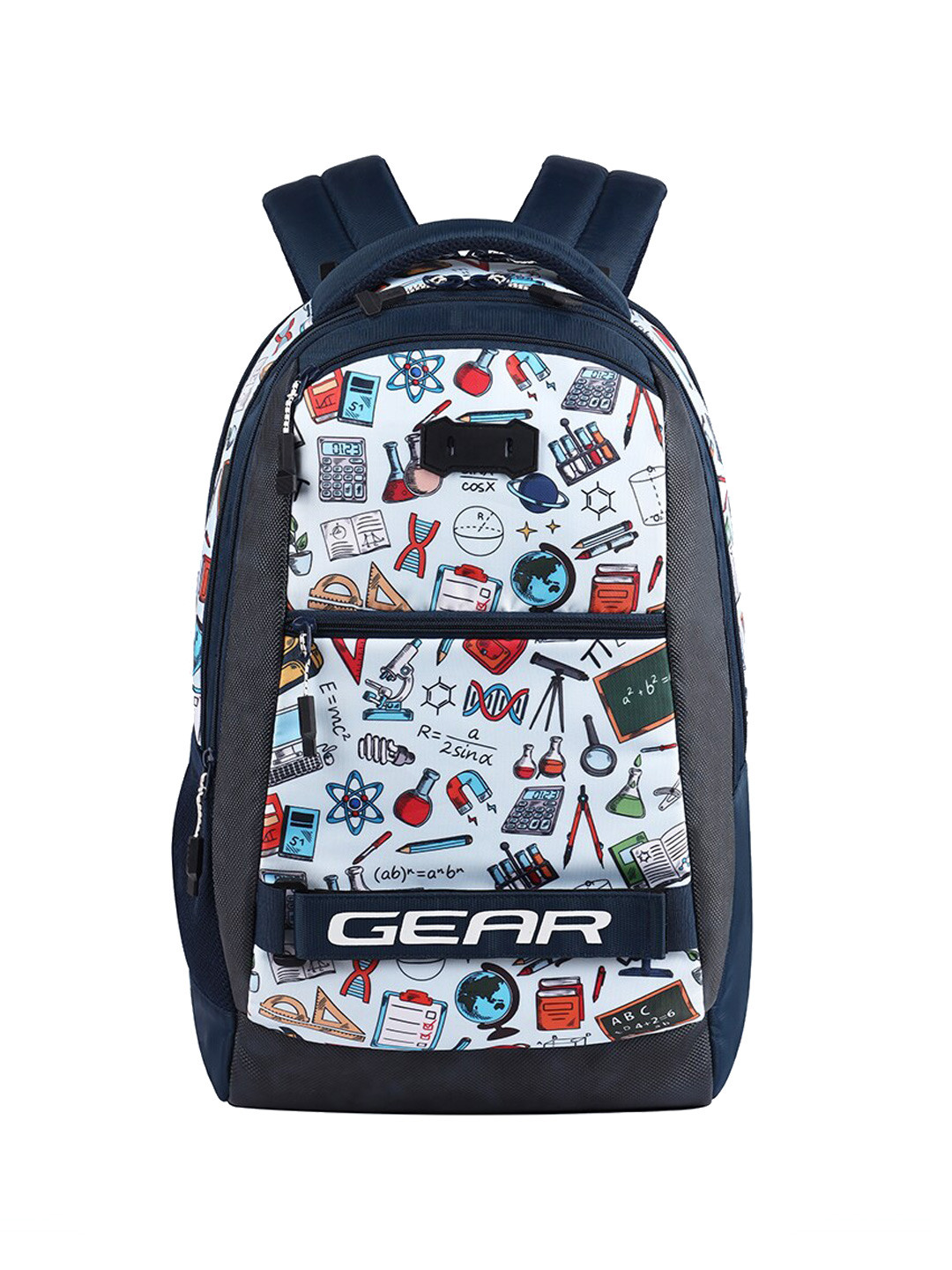 

Gear Boys Graphic Printed Backpack, Blue