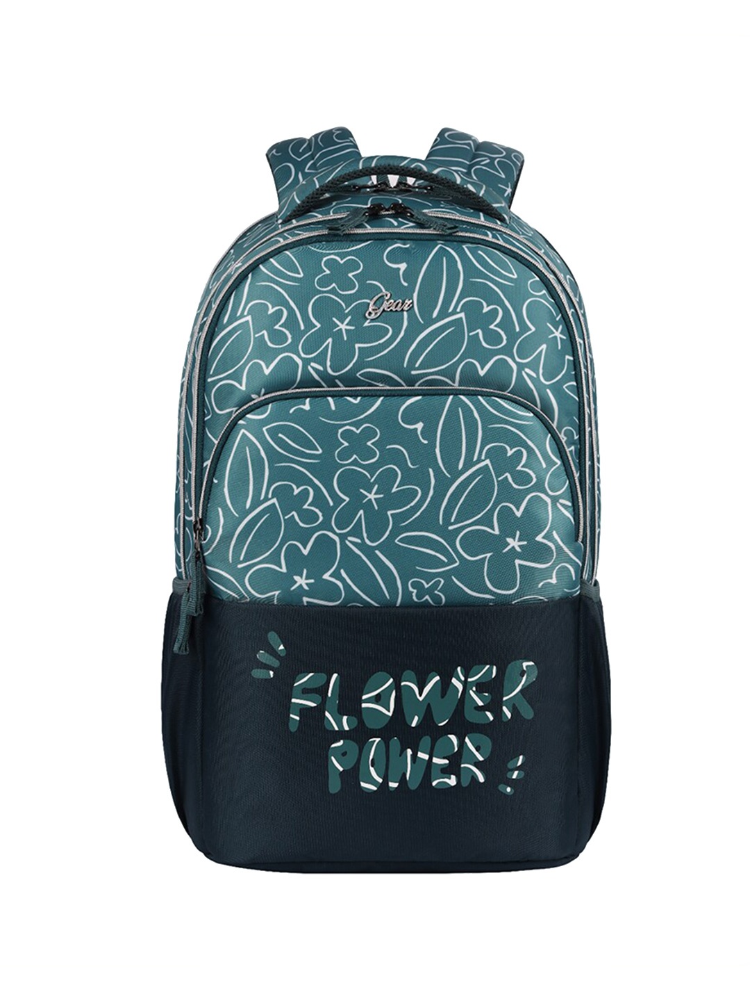 

Gear Girls Graphic Printed Backpack, Green