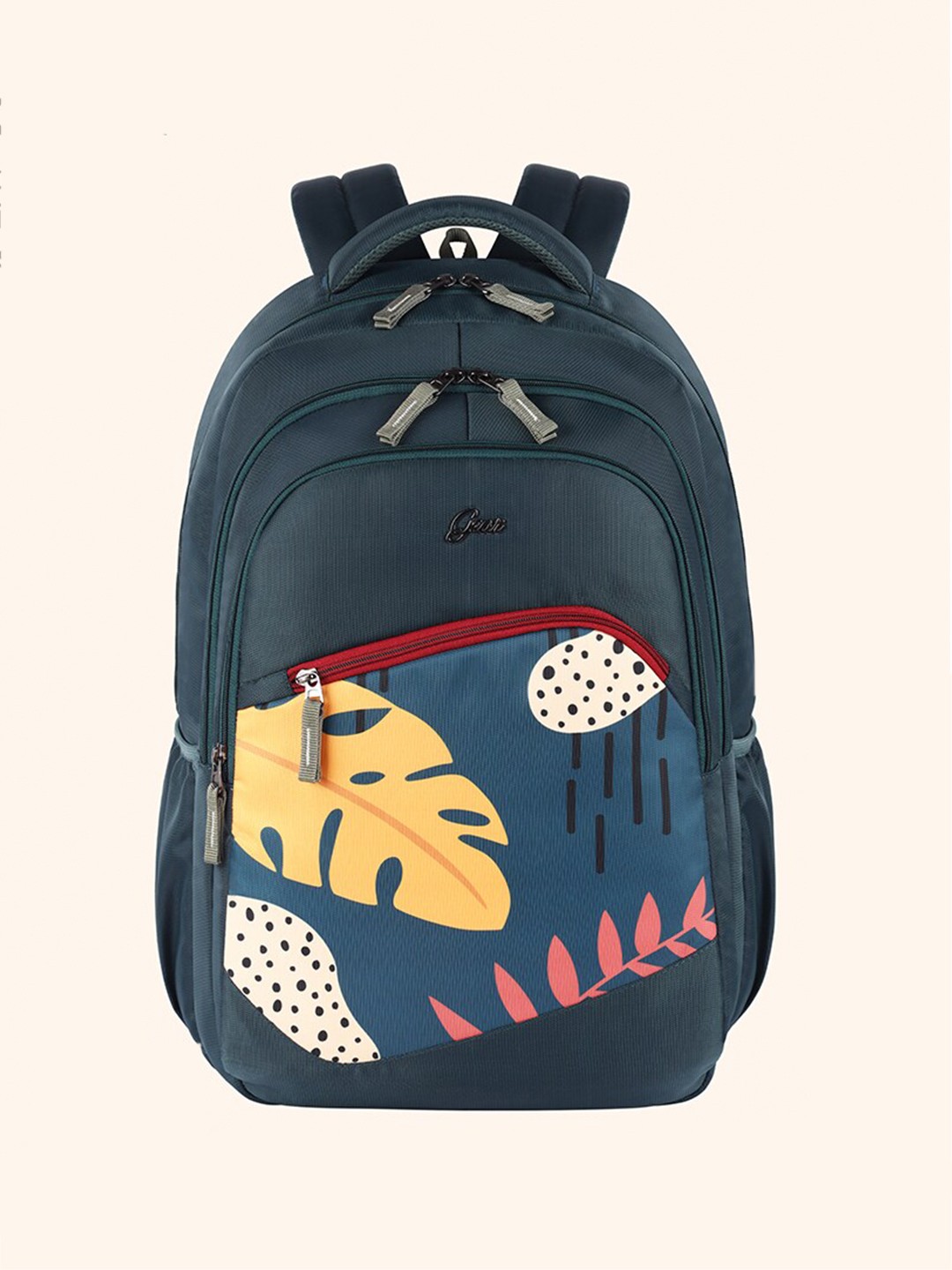 

Gear Girls Graphic Printed Backpack, Teal