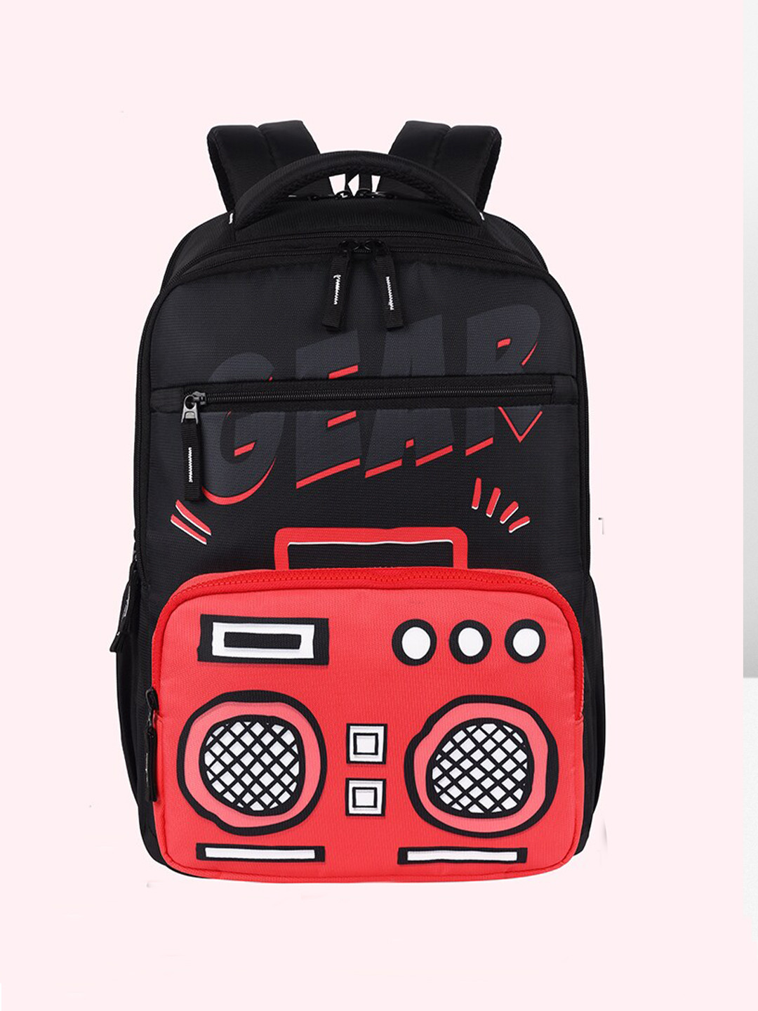 

Gear Boys Graphic Printed Backpack 29.0L, Black