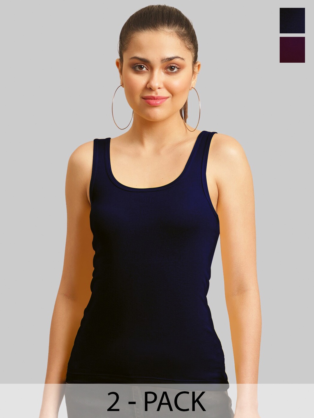 

FBAR Cotton Tank Top, Blue