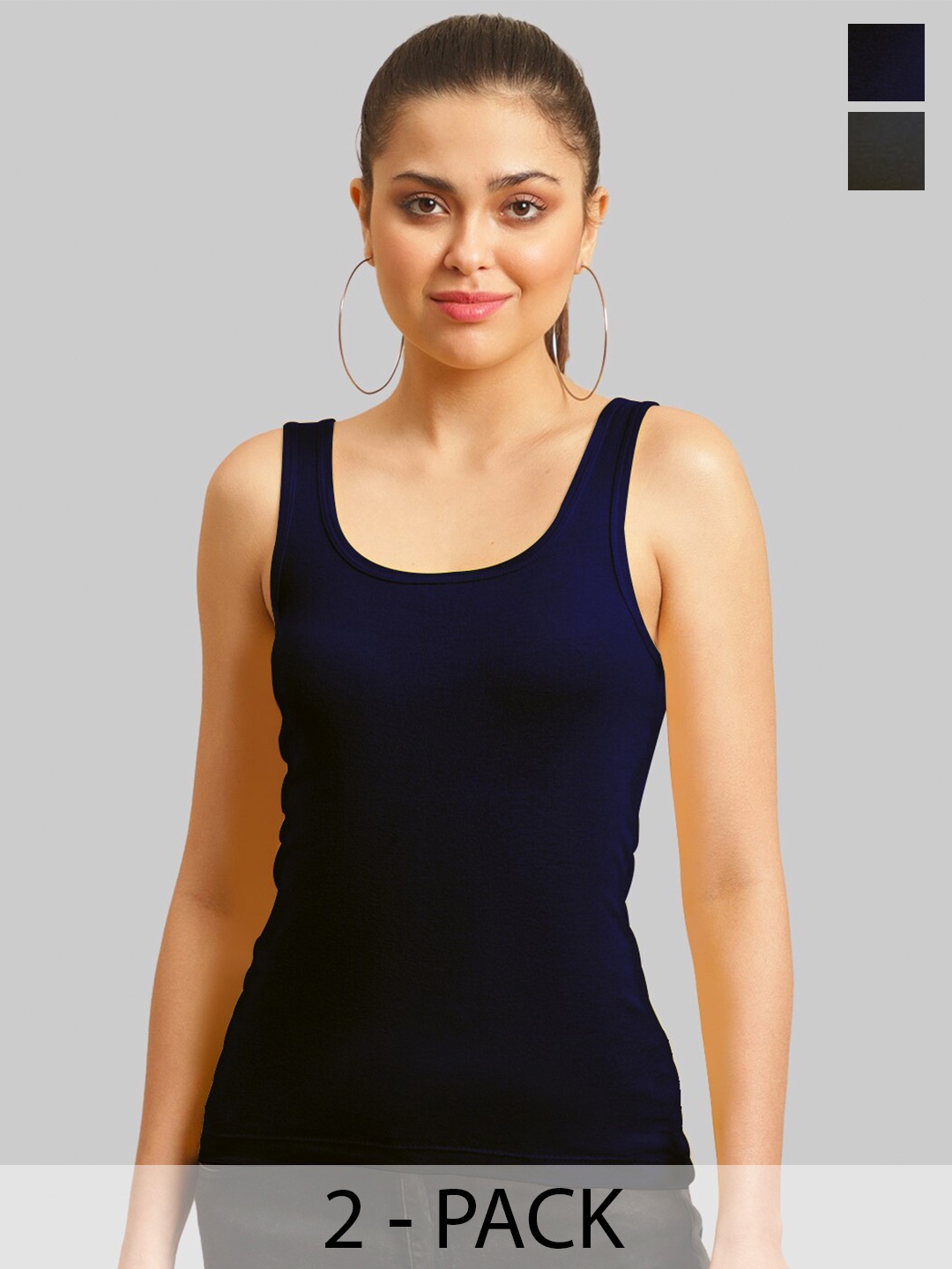 

FBAR Cotton Tank Top, Blue