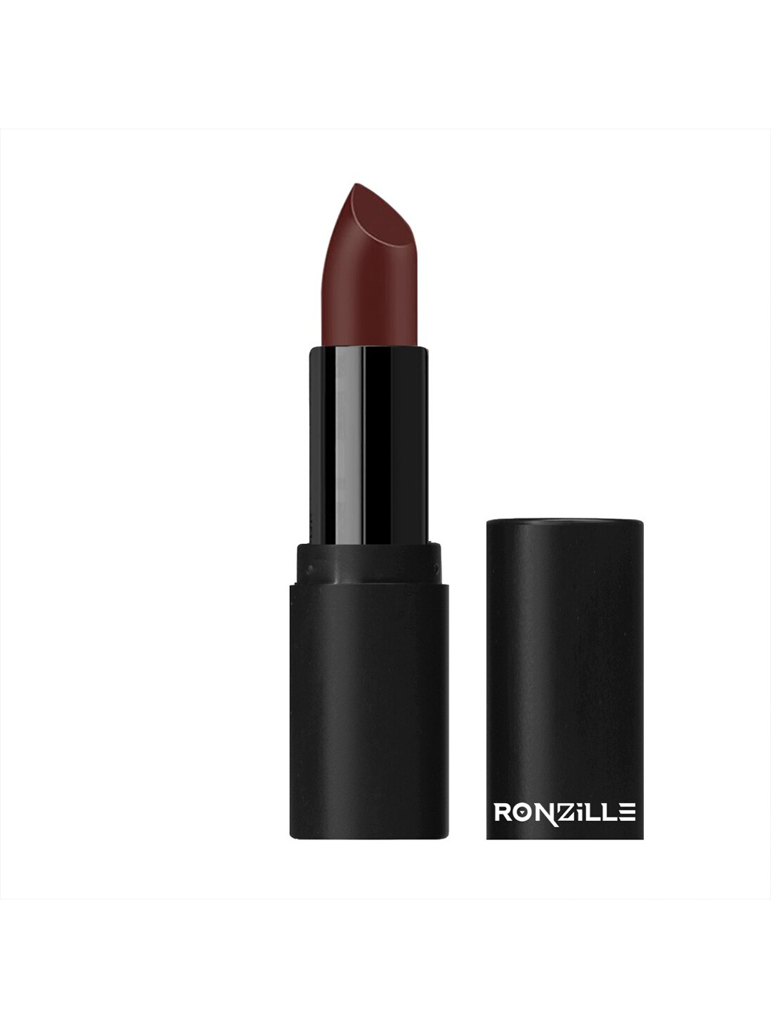 

Ronzille One Touch Up HD Matte Lipstick 4.5g - Almond Swoosh 08, Coffee brown