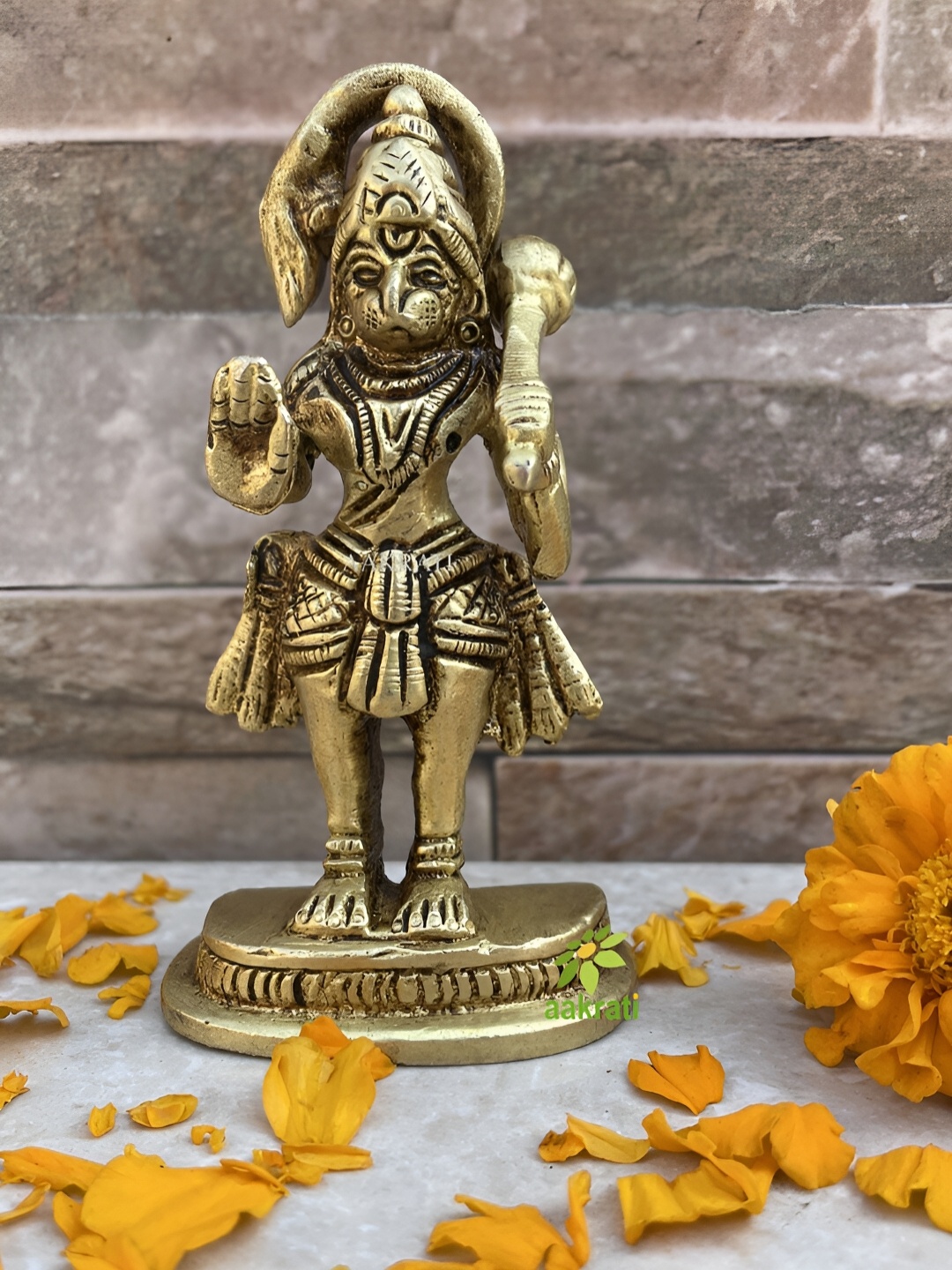 

Aakrati Gold Toned Religious Idol Showpiece