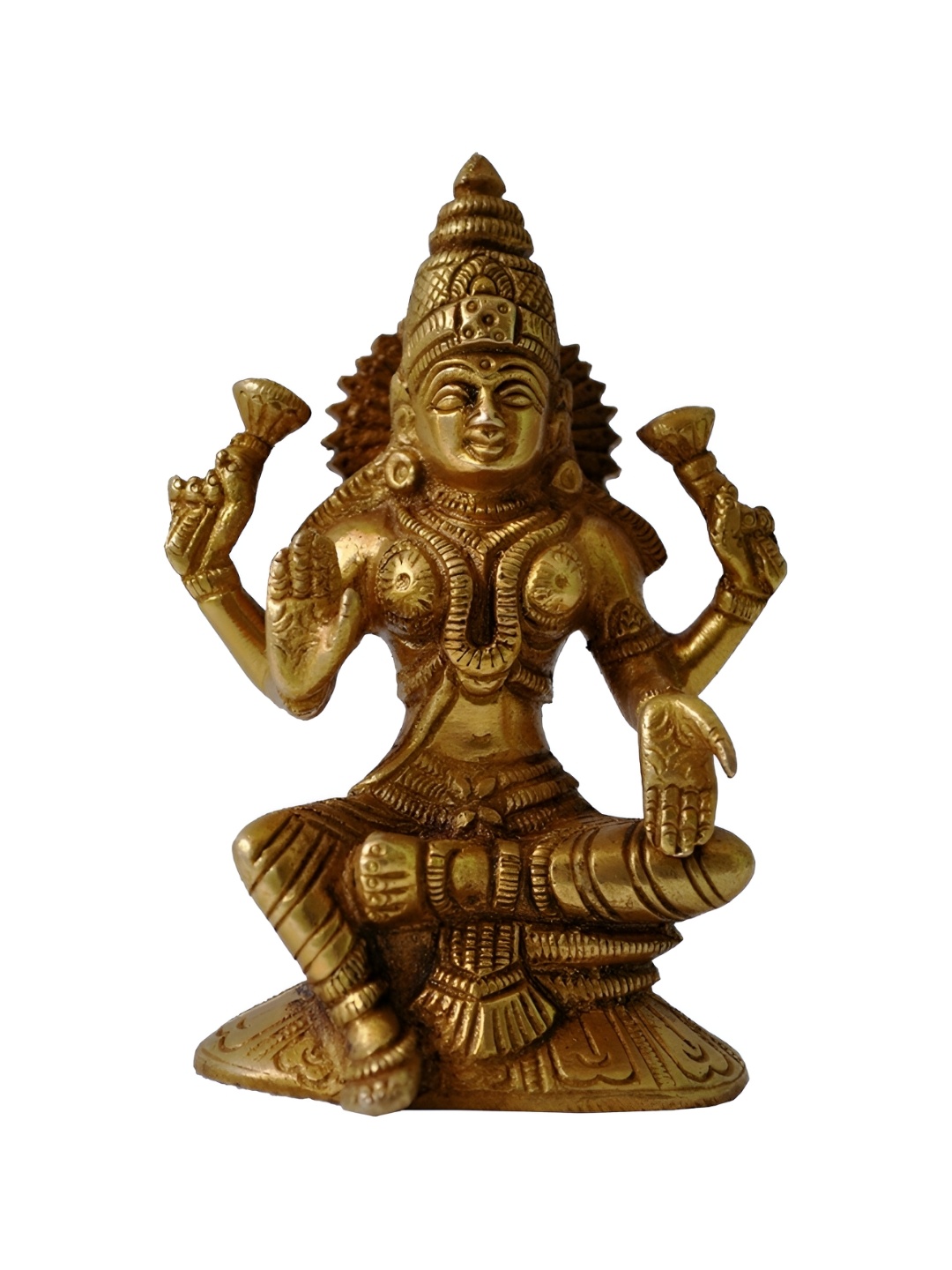 

Aakrati Yellow Brass Religious Showpiece