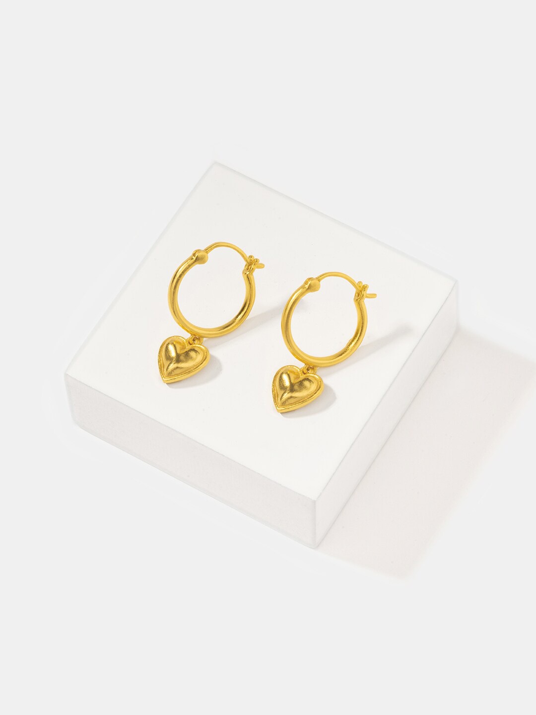 

SHAYA Contemporary Drop Earrings, Gold