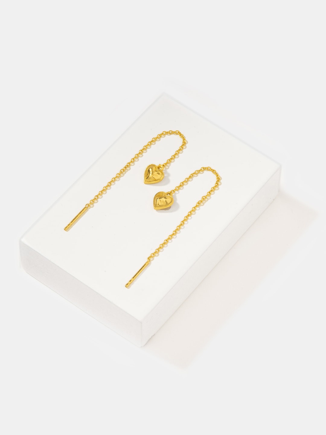 

SHAYA Contemporary Drop Earrings, Gold