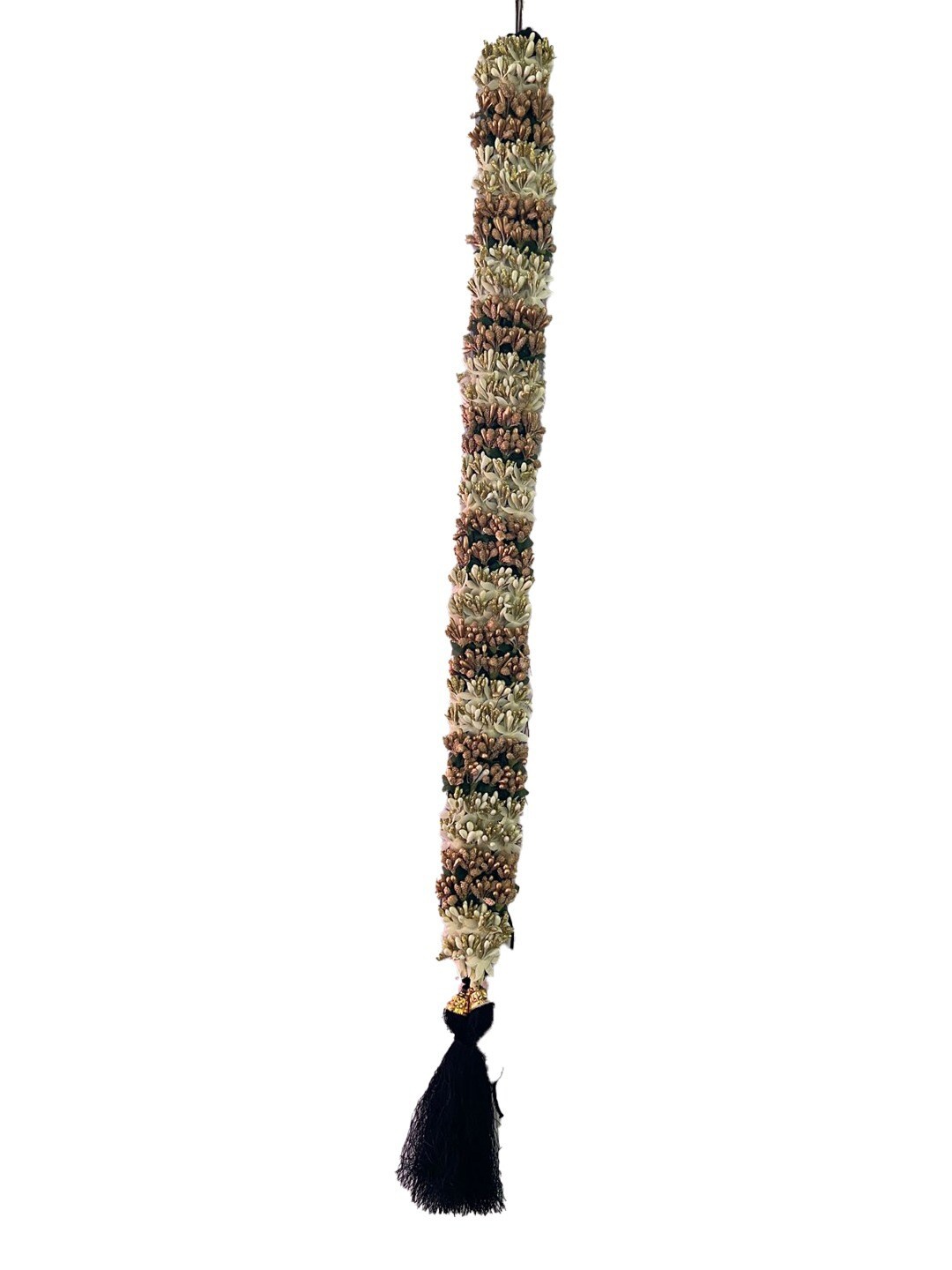 

FIMBUL Floral Kunjalam Hair Accessory, White
