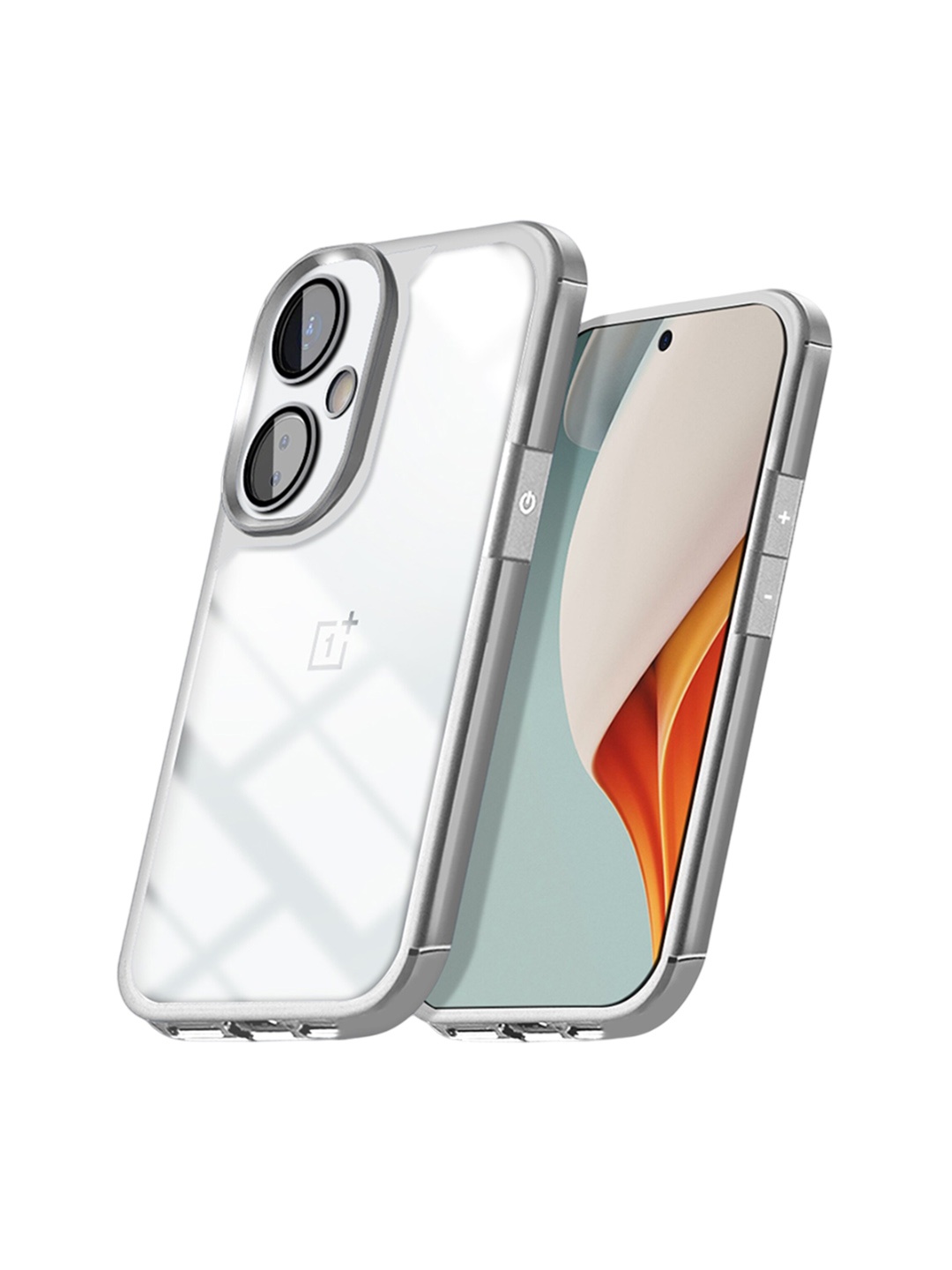 

Karwan Oneplus Nord CE3 Lite Mobile Back Case, Silver