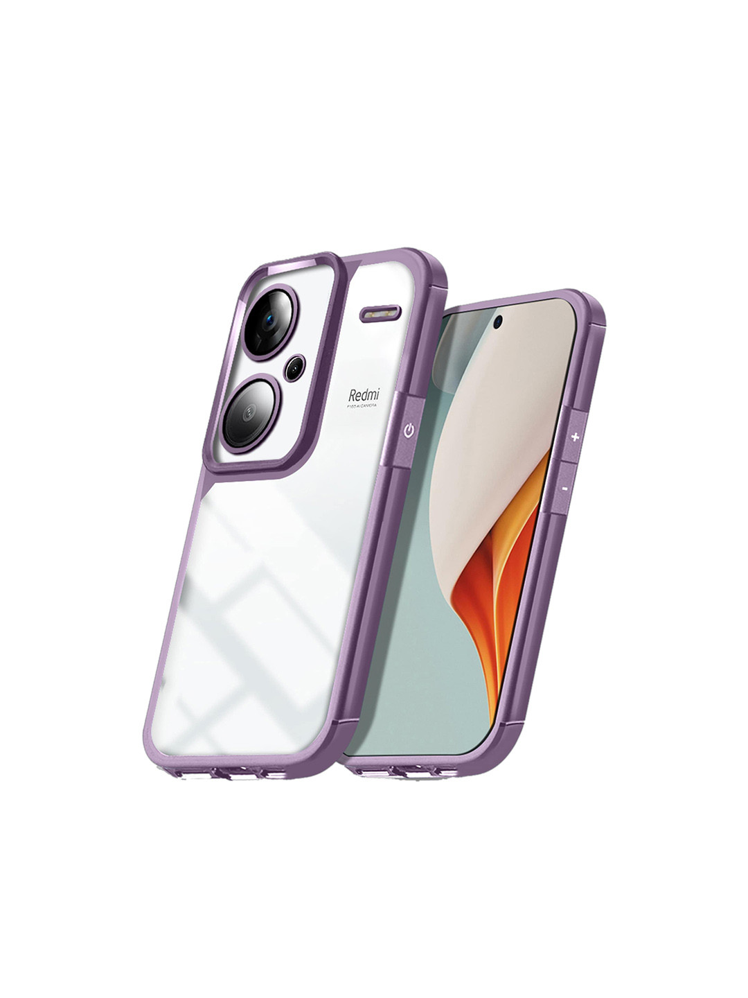 

Karwan Printed Redmi 13 Pro Plus Back Case Mobile Accessories, Purple