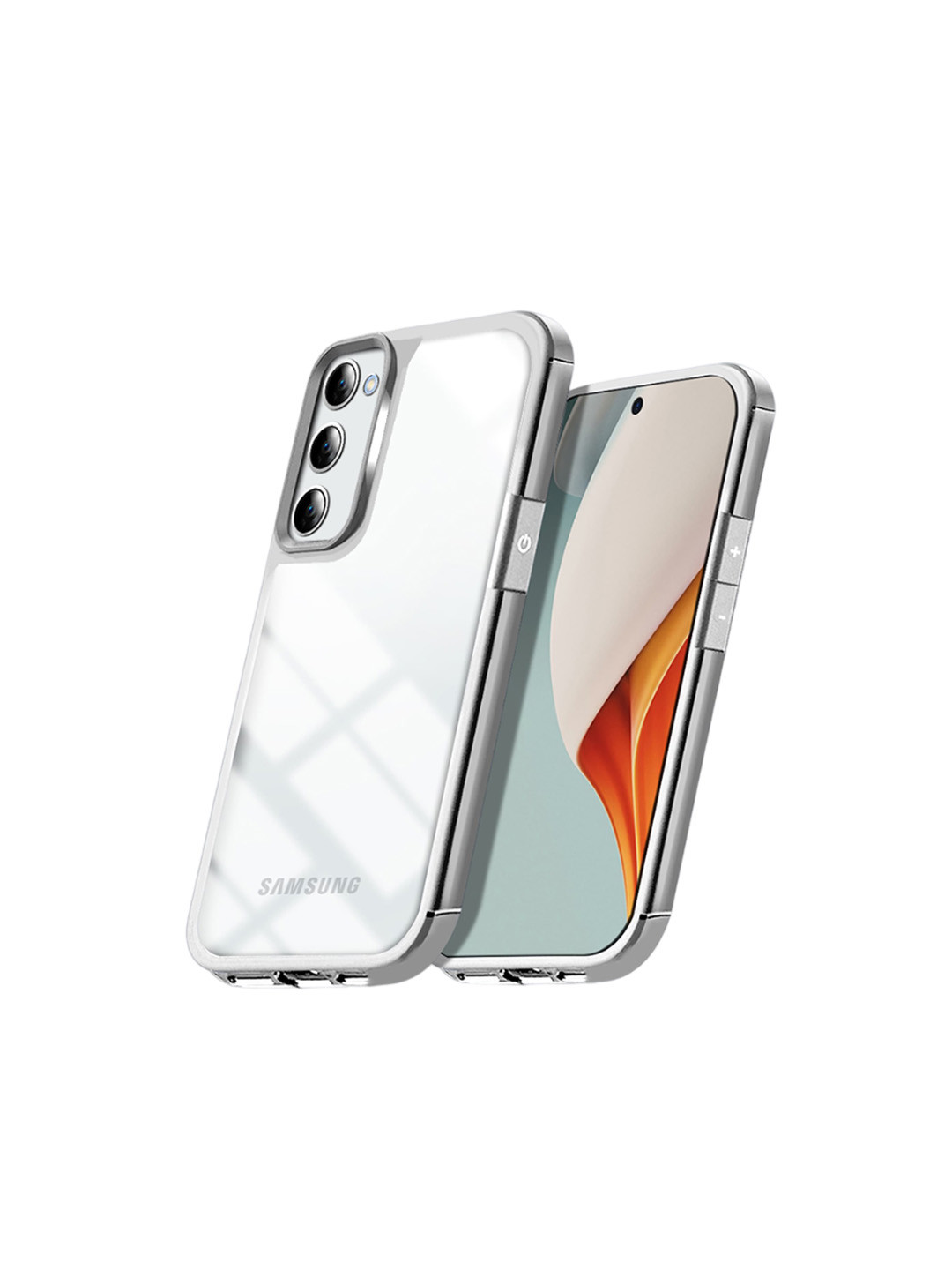 

Karwan Samsung Back Case Mobile Accessories, Silver