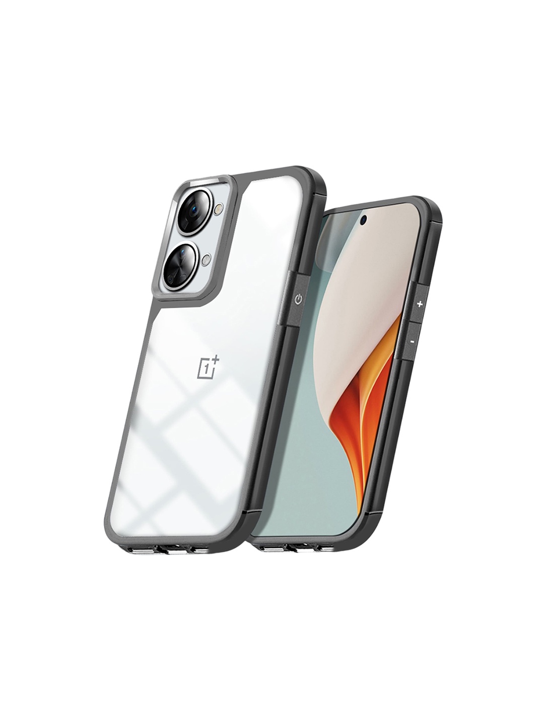 Karwan Oneplus Nord 2T Mobile Cover, Black