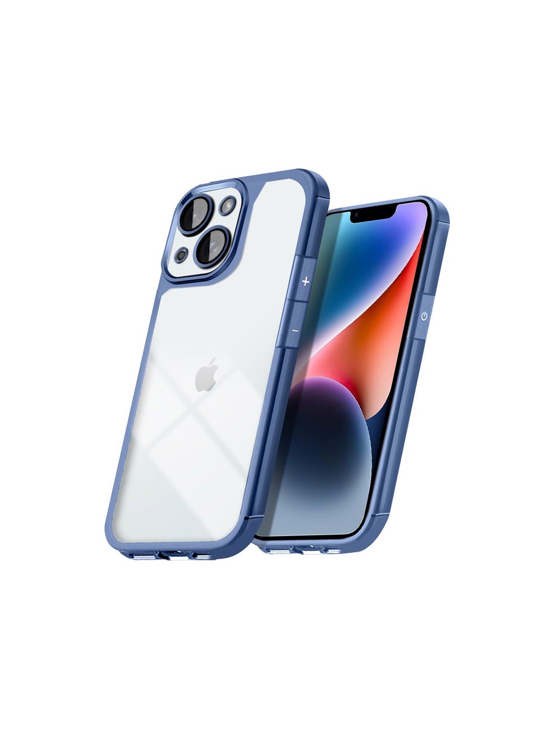 

Karwan Apple iPhone 13 Compatible Back Cases Cover, Blue