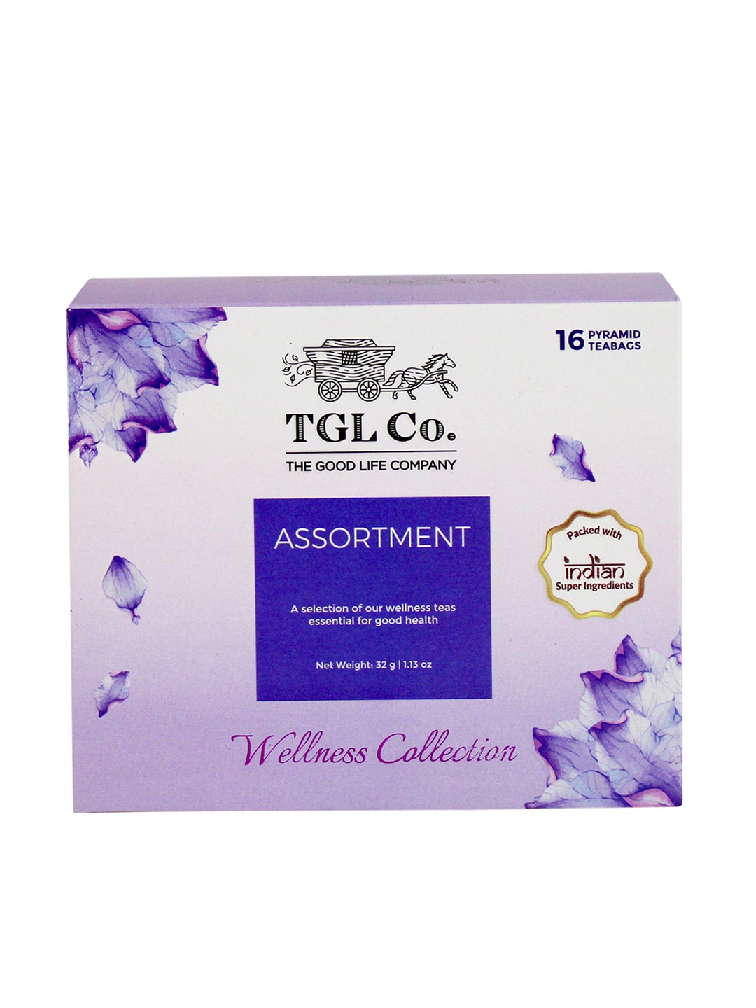

TGL Co. Pack of 3 Handpicked Assortments Tea Bags Box 100 Gms, Lavender