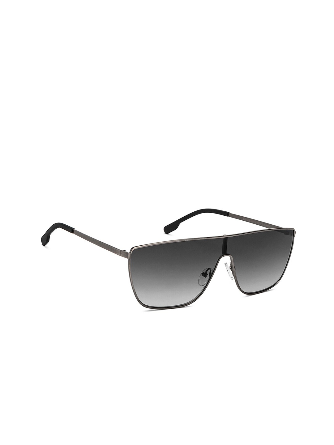 

Lenskart Studio Unisex Rectangle Sunglasses with UV Protected Lens 216051, Grey